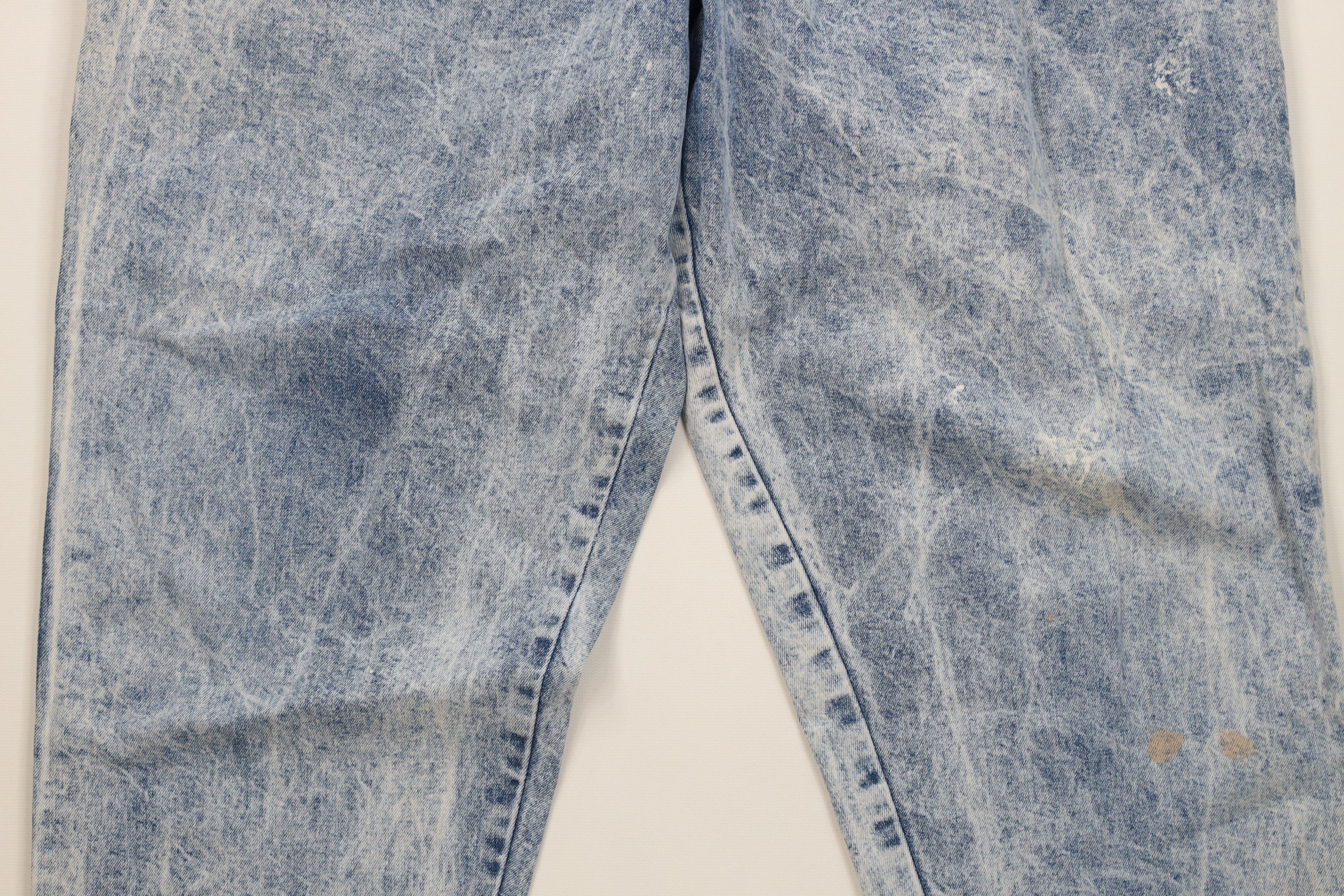 Vintage Vintage 90s Streetwear Relaxed Acid Wash Jeans USA Size 38" / US 16 / IT 52 - 3 Thumbnail
