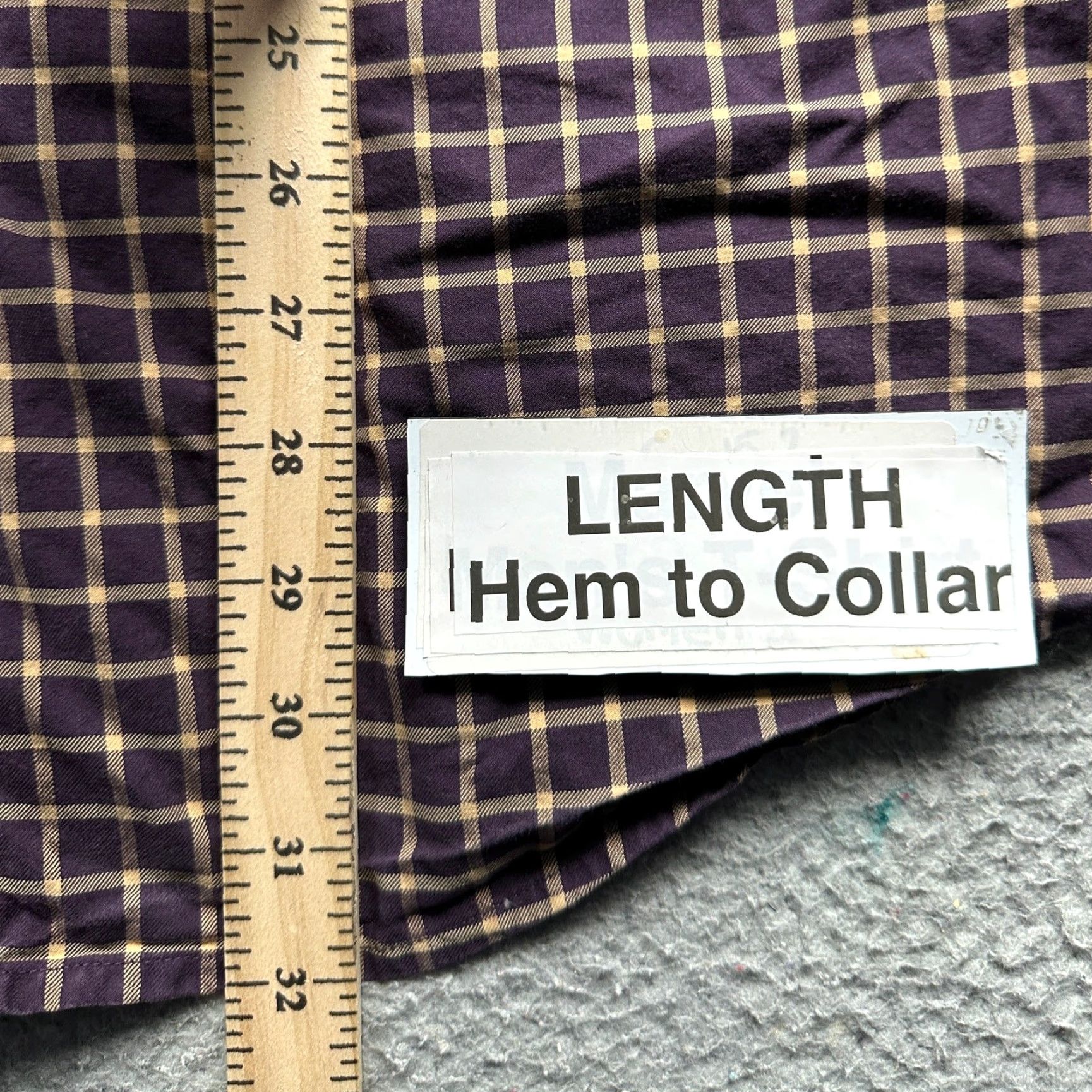 Orvis Orvis Check Windowpane Plaid Purple Button Down Long Sleeve Shirt Mens XL Cotton Size US XL / EU 56 / 4 - 6 Thumbnail