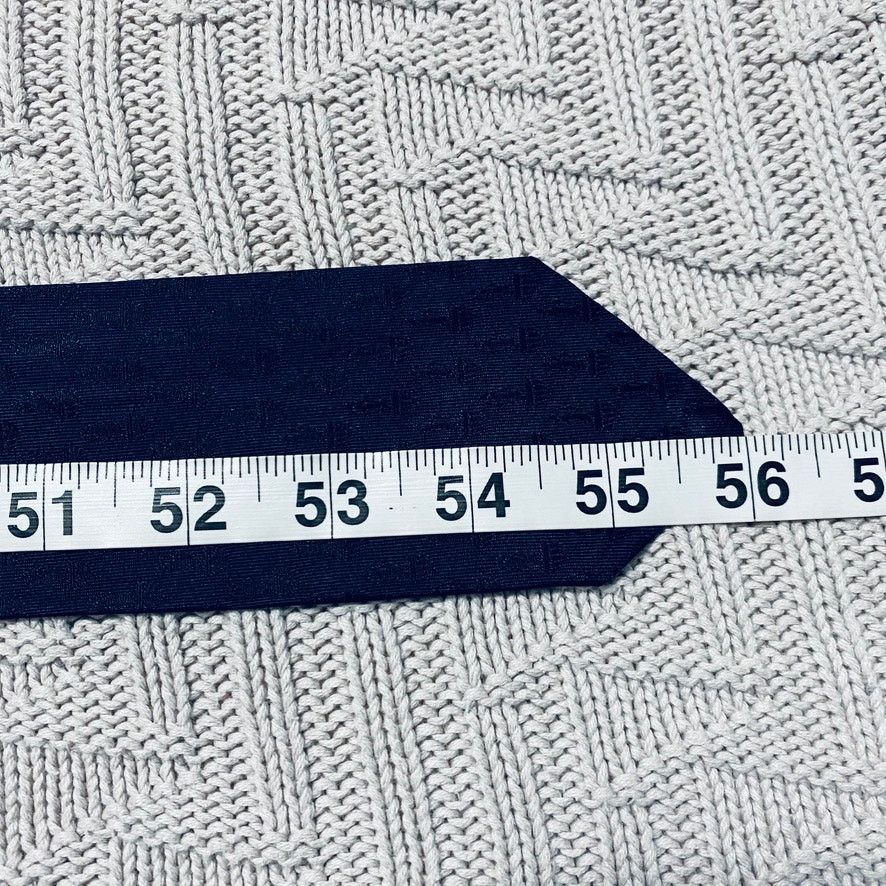 Bloomingdale's Vintage Bloomingdale's navy silk tie Size ONE SIZE - 4 Thumbnail