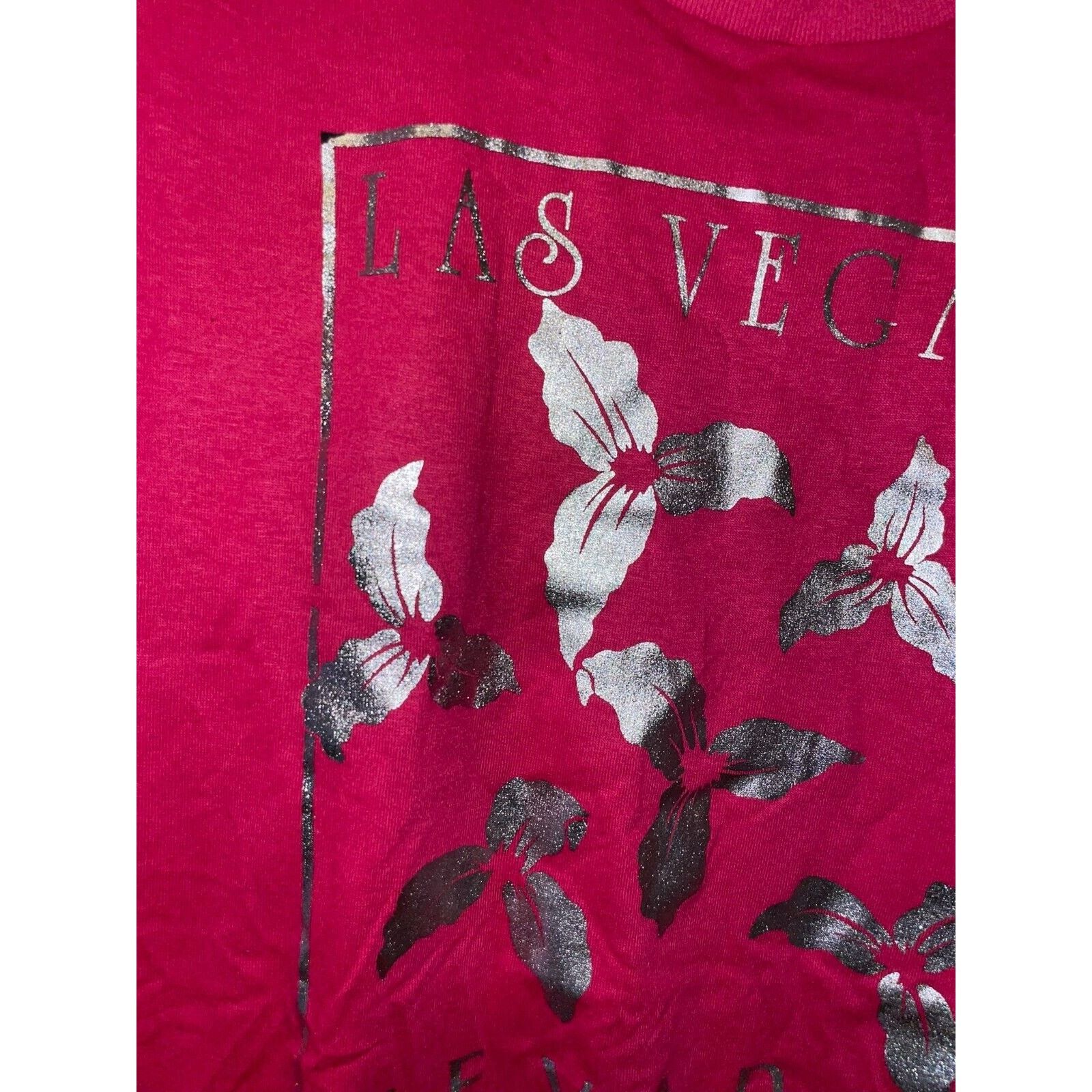 Jerzees Vintage Las Vegas Shirt Lake Tahoe Ski Test Print Tee 80s M Size US M / EU 48-50 / 2 - 3 Thumbnail