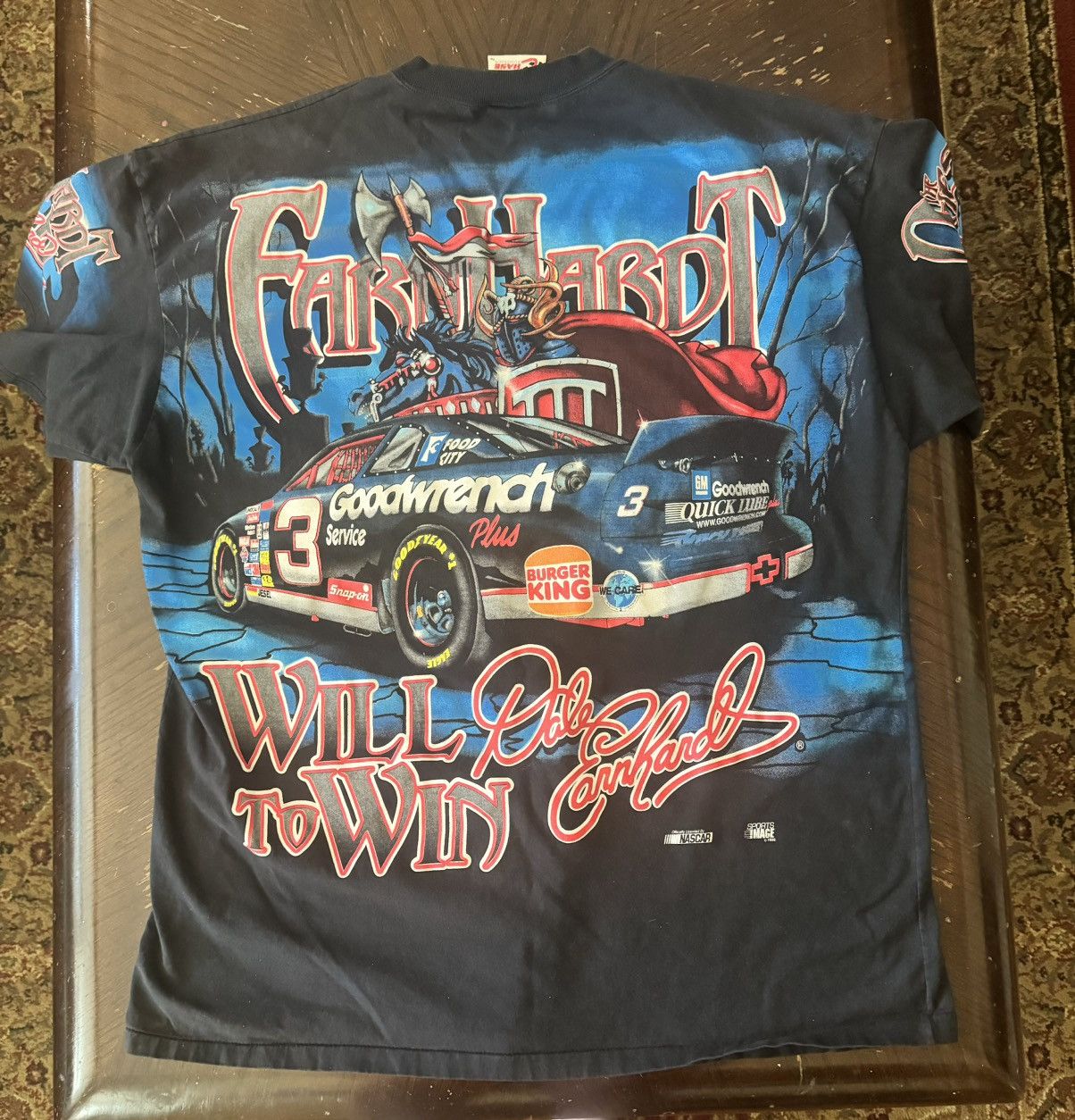 Vintage Dale Earnhardt The Quest The Spirit Within Vintage T-Shirt Size US XXL / EU 58 / 5 - 2 Thumbnail