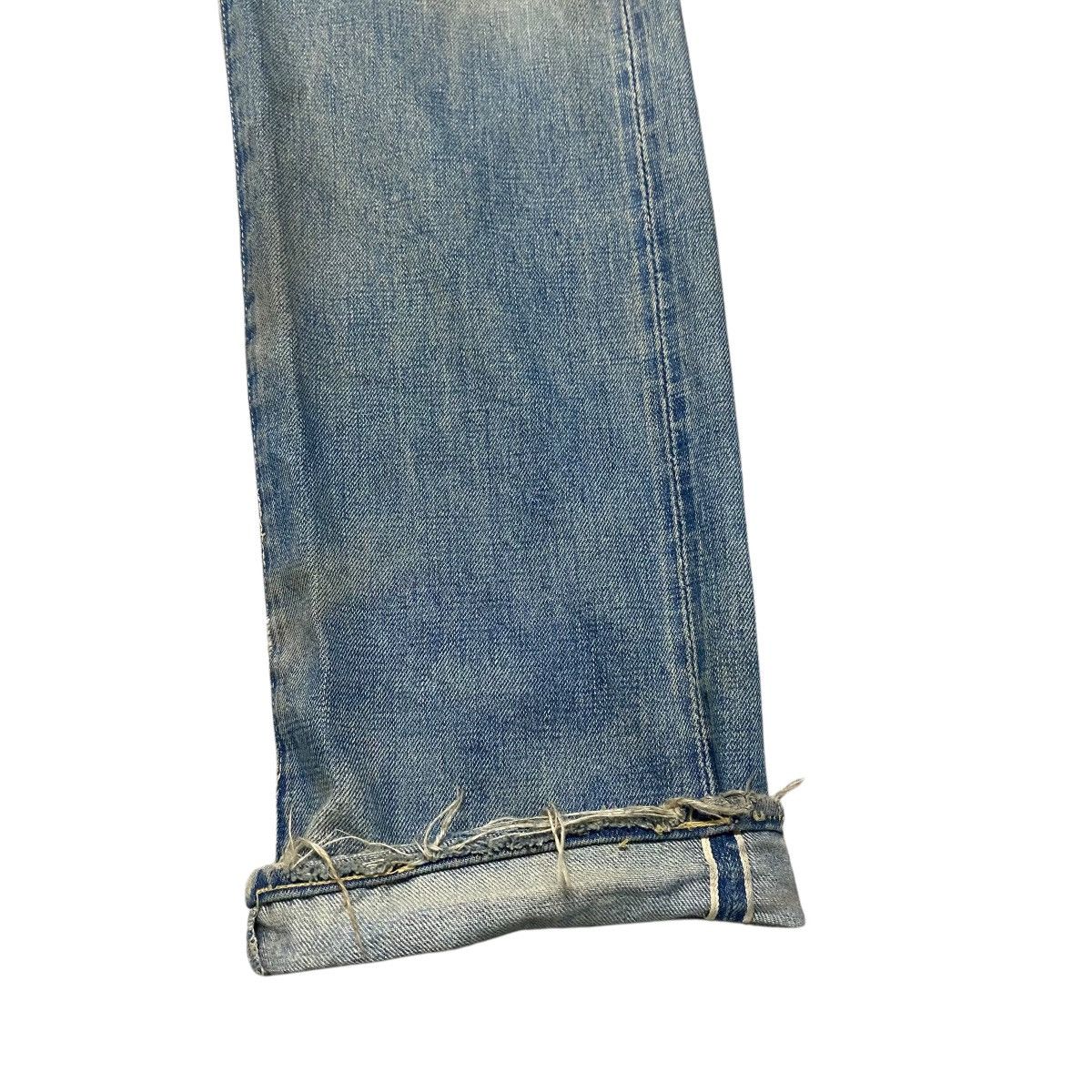 Levi's Vintage Levis 501 Big E Hidden Rivet Denim Selvedge Jeans Size US 30 / EU 46 - 12 Thumbnail