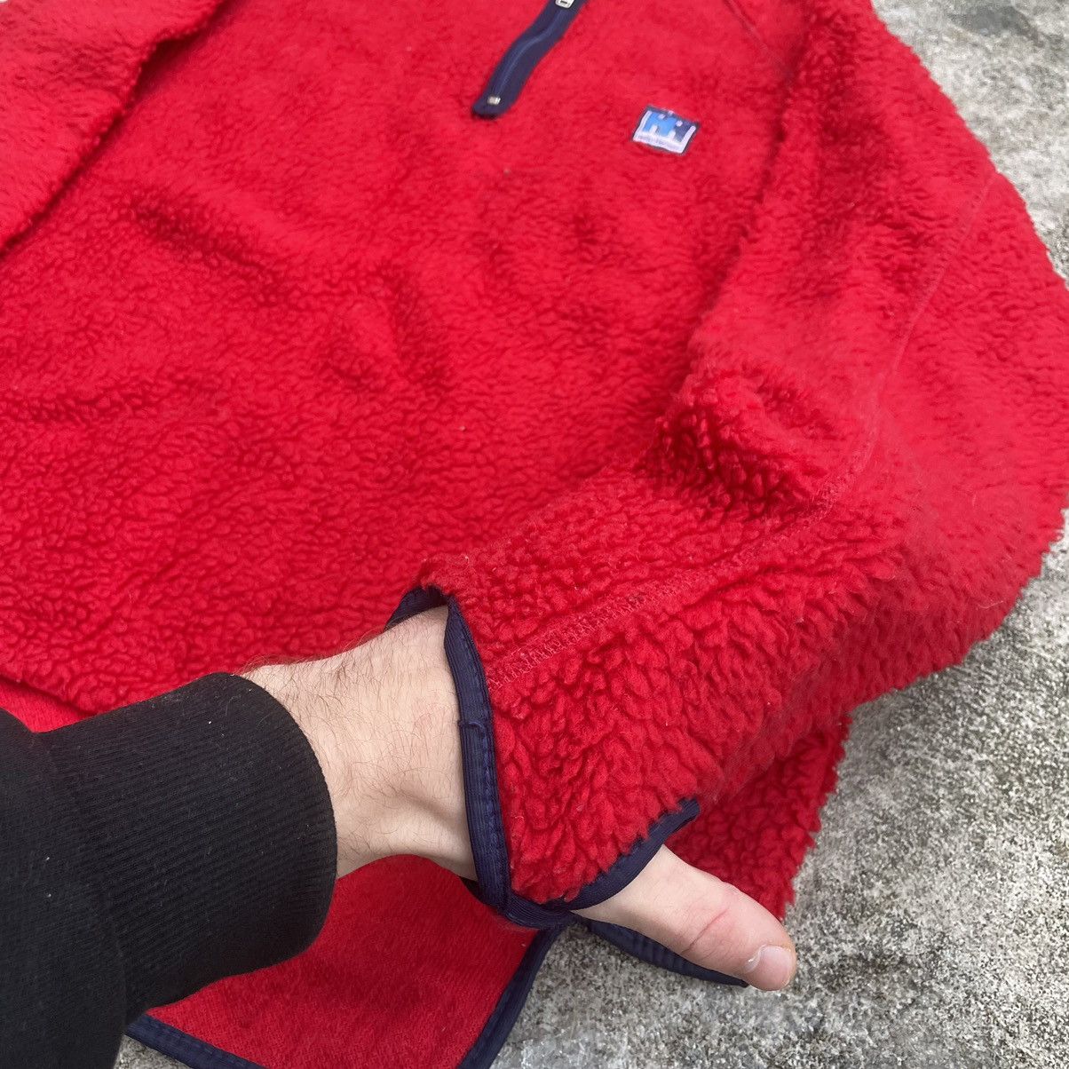 Vintage Vintage 90s Helly Hansen Half Zip Pullover Gorpcore Red M Size US M / EU 48-50 / 2 - 7 Thumbnail