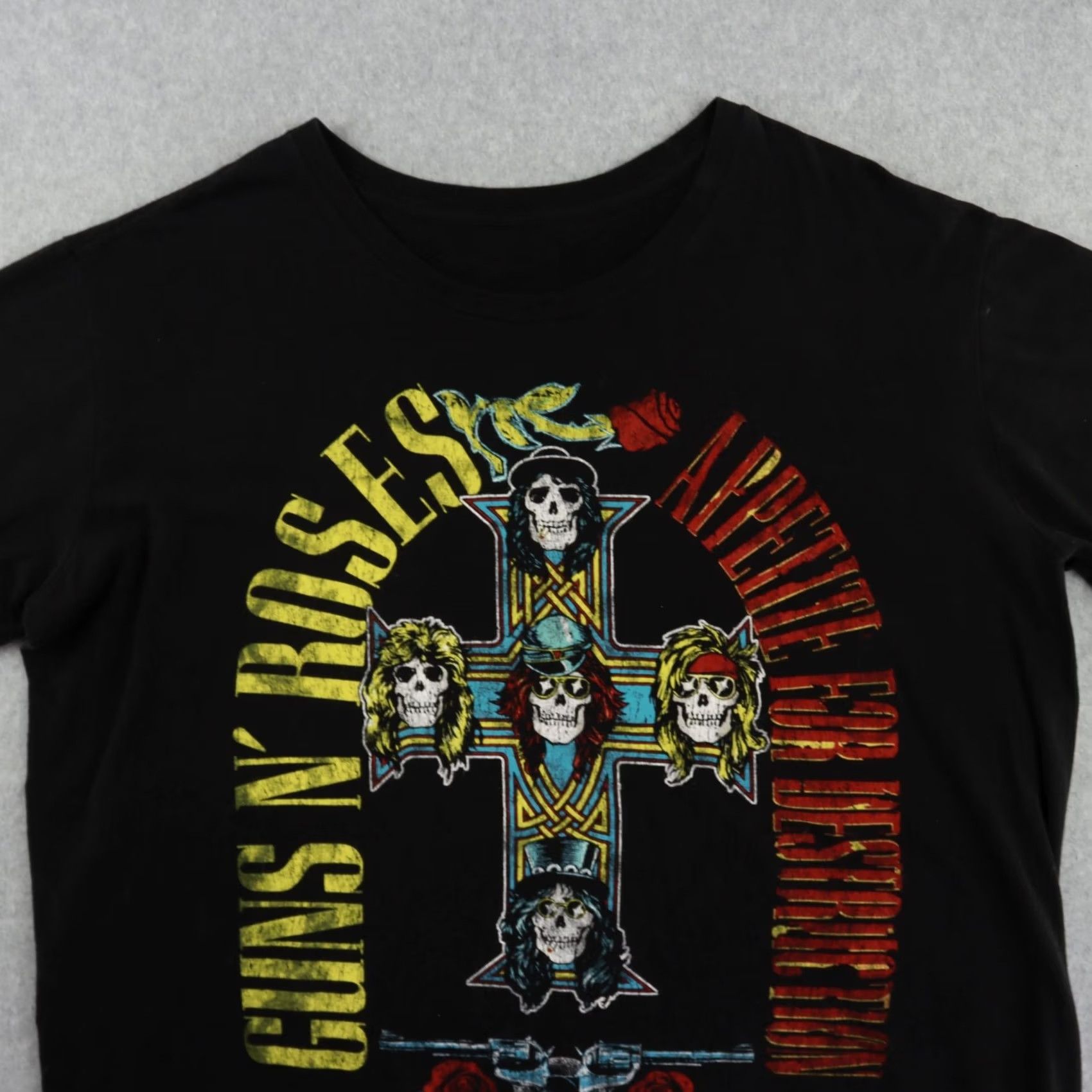 Bravado Bravado Guns N Roses Shirt Adult XL Black T-Shirt Men Short Sleeve Size XL Black Size US XL / EU 56 / 4 - 5 Thumbnail