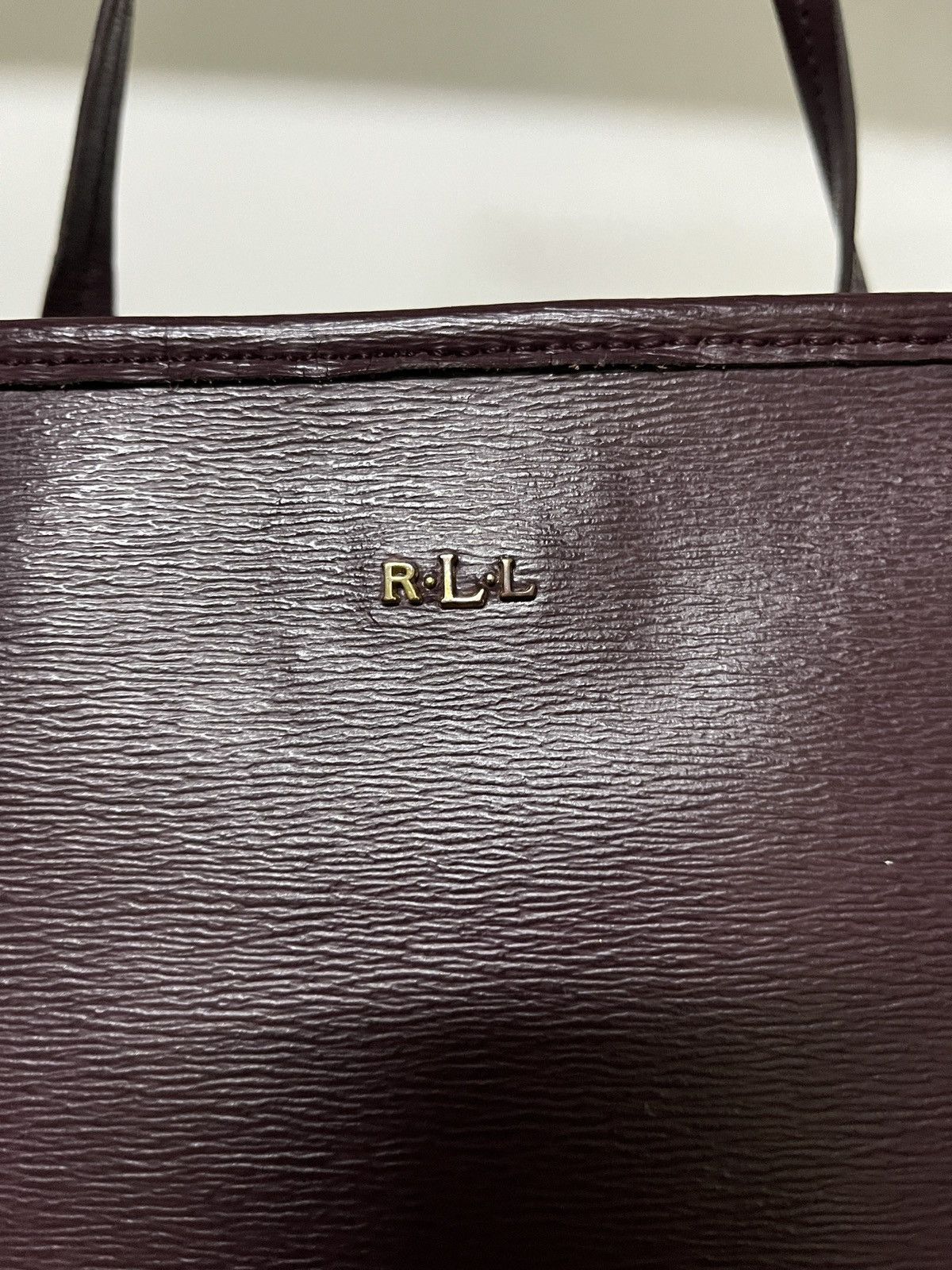 Lauren Ralph Lauren Lauren Ralph Lauren Cowhide Burgundy Size ONE SIZE - 2 Thumbnail