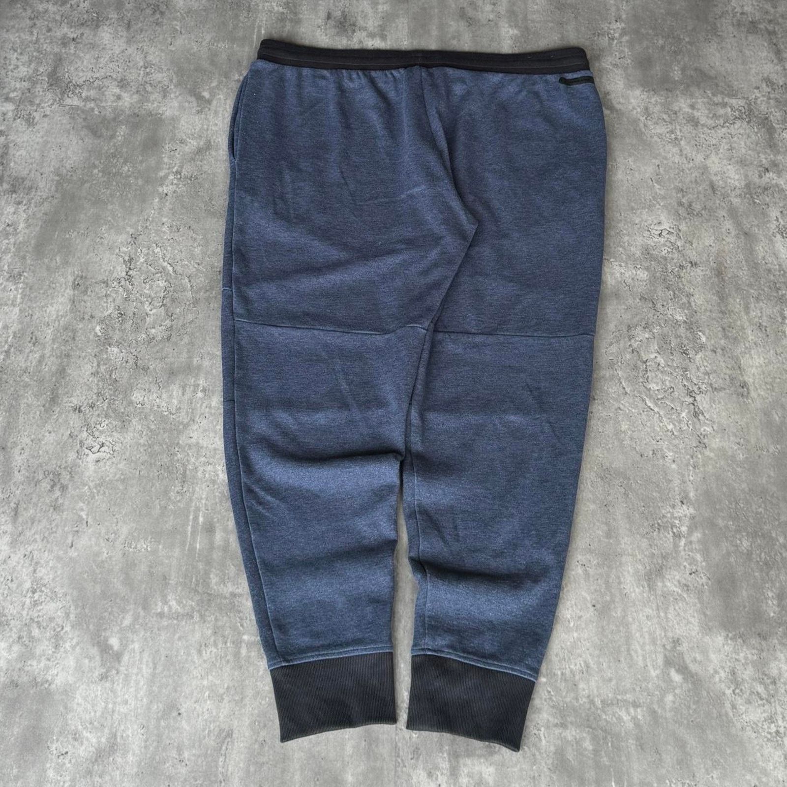 Under Armour × Vintage Vintage Y2K Under Armour Baggy Blue Baggy Jogger Sweatpants Size US 42 / EU 58 - 2 Thumbnail