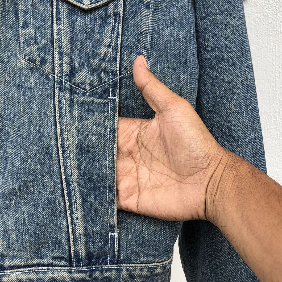 Harley Davidson Vintage Harley Davidson Patch Logo Denim Trucker Jacket Size US M / EU 48-50 / 2 - 8 Thumbnail