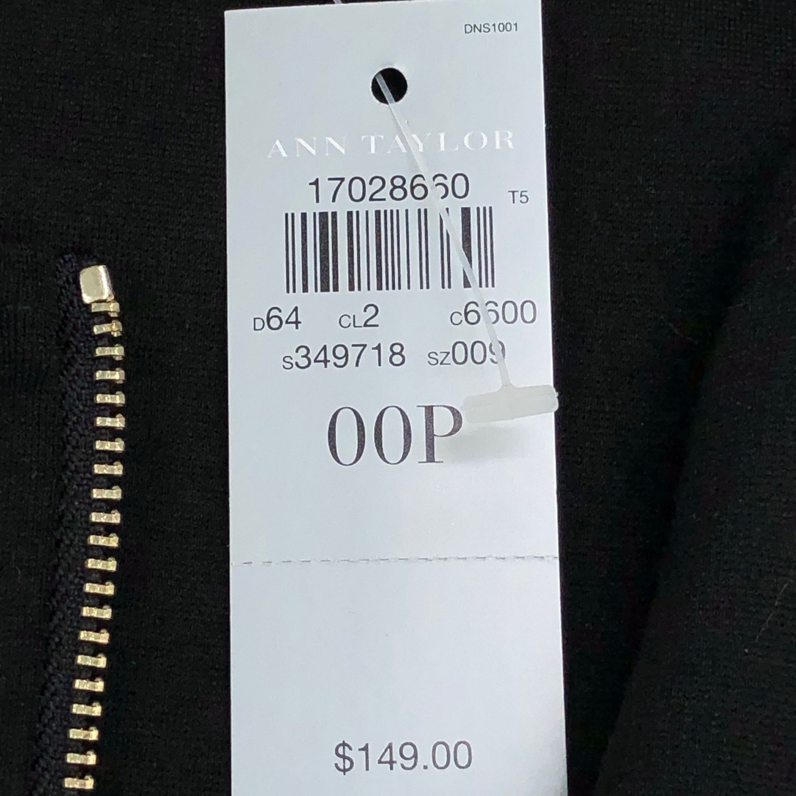 Ann Taylor Ann Taylor Size 00P Dress Zip Front Ponte Sleeveless NEW Size XXS / US 00 / IT 34 - 13 Thumbnail