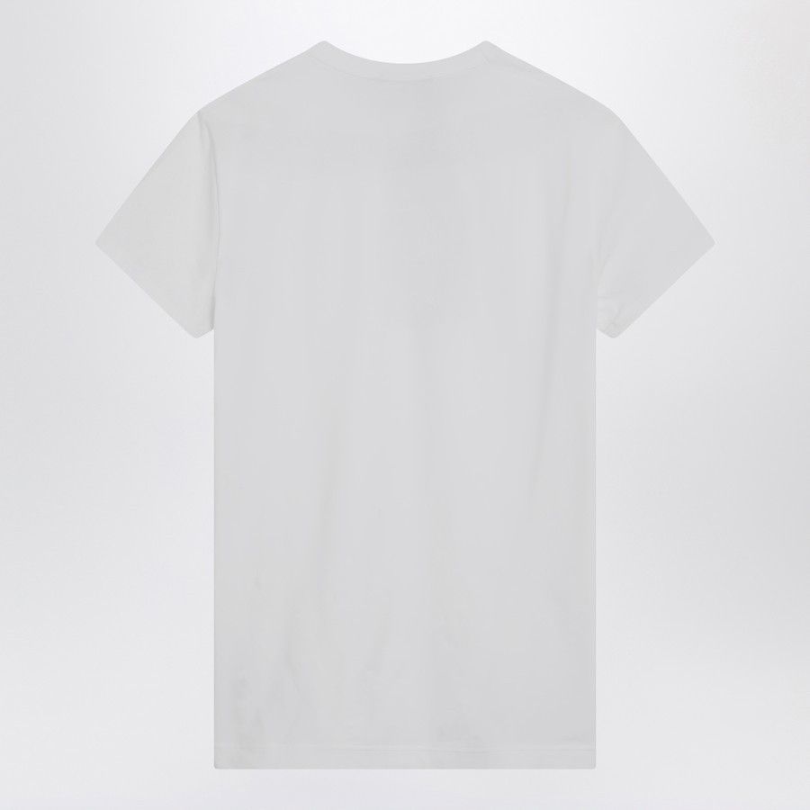 Dolce & Gabbana o1d2blof0226 Short Sleeve T-Shirt in White Size US XL / EU 56 / 4 - 2 Thumbnail