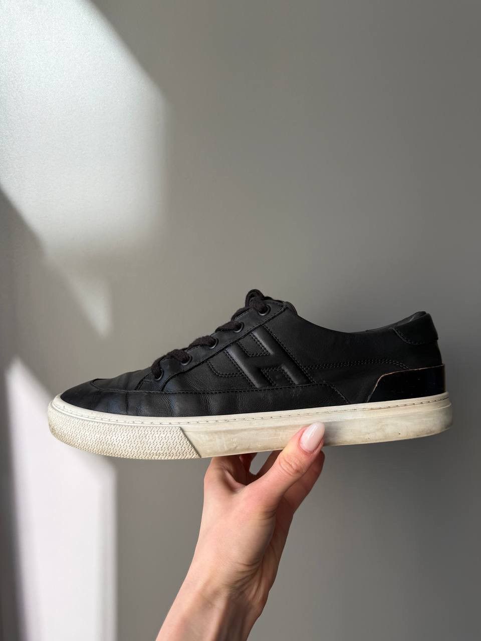 Hermes HERMES ATHLETIC LOW SNEAKERS SHOES IN BLACK SIZE 43.5 Size US 10.5 / EU 43-44 - 9 Thumbnail