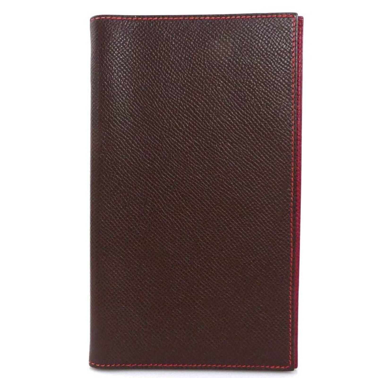 Hermès Brown Leather Agenda Cover