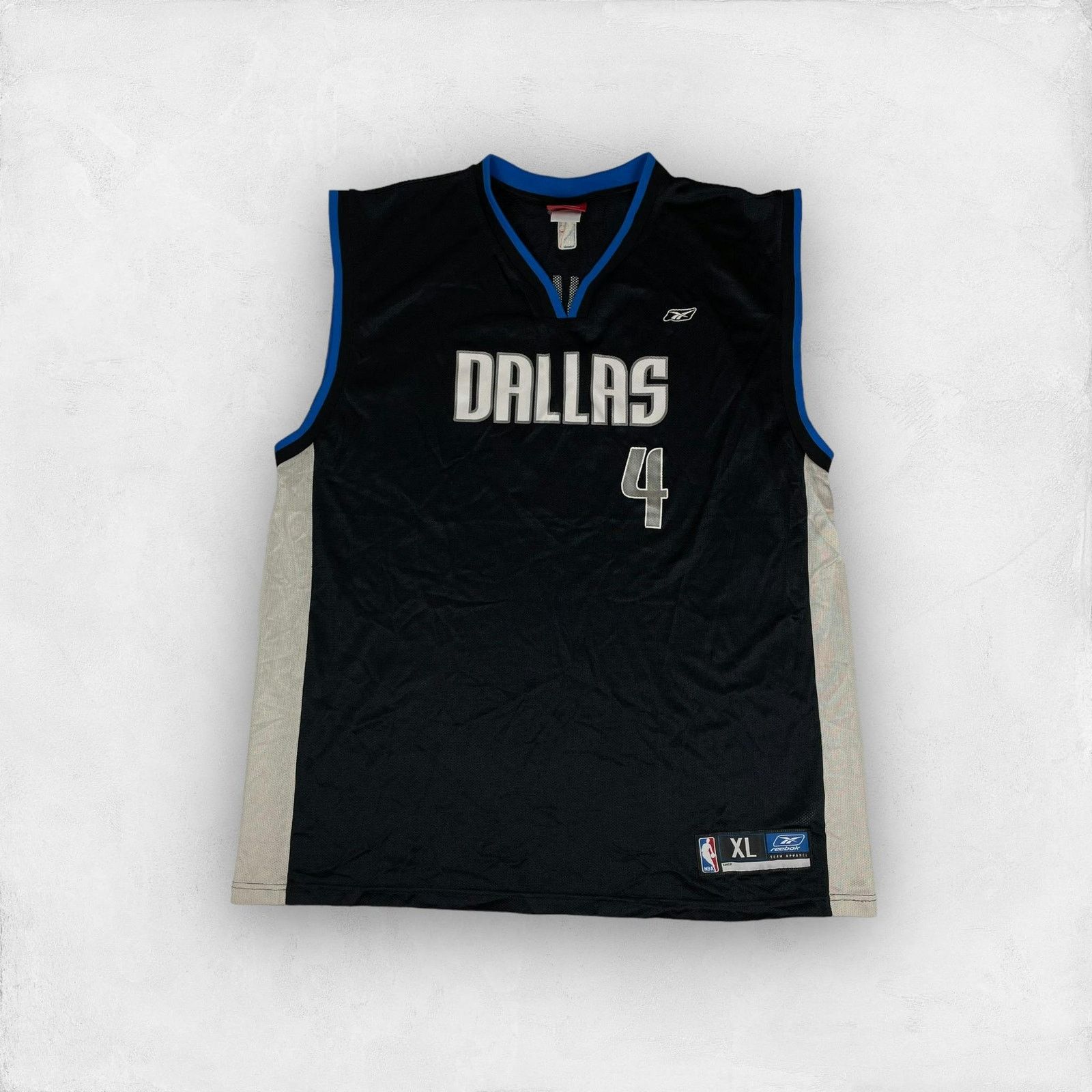 NBA × Reebok × Vintage Reebok Men's Black Dallas Mavericks Michael Finley Jersey XL Size US XL / EU 56 / 4 - 1 Thumbnail