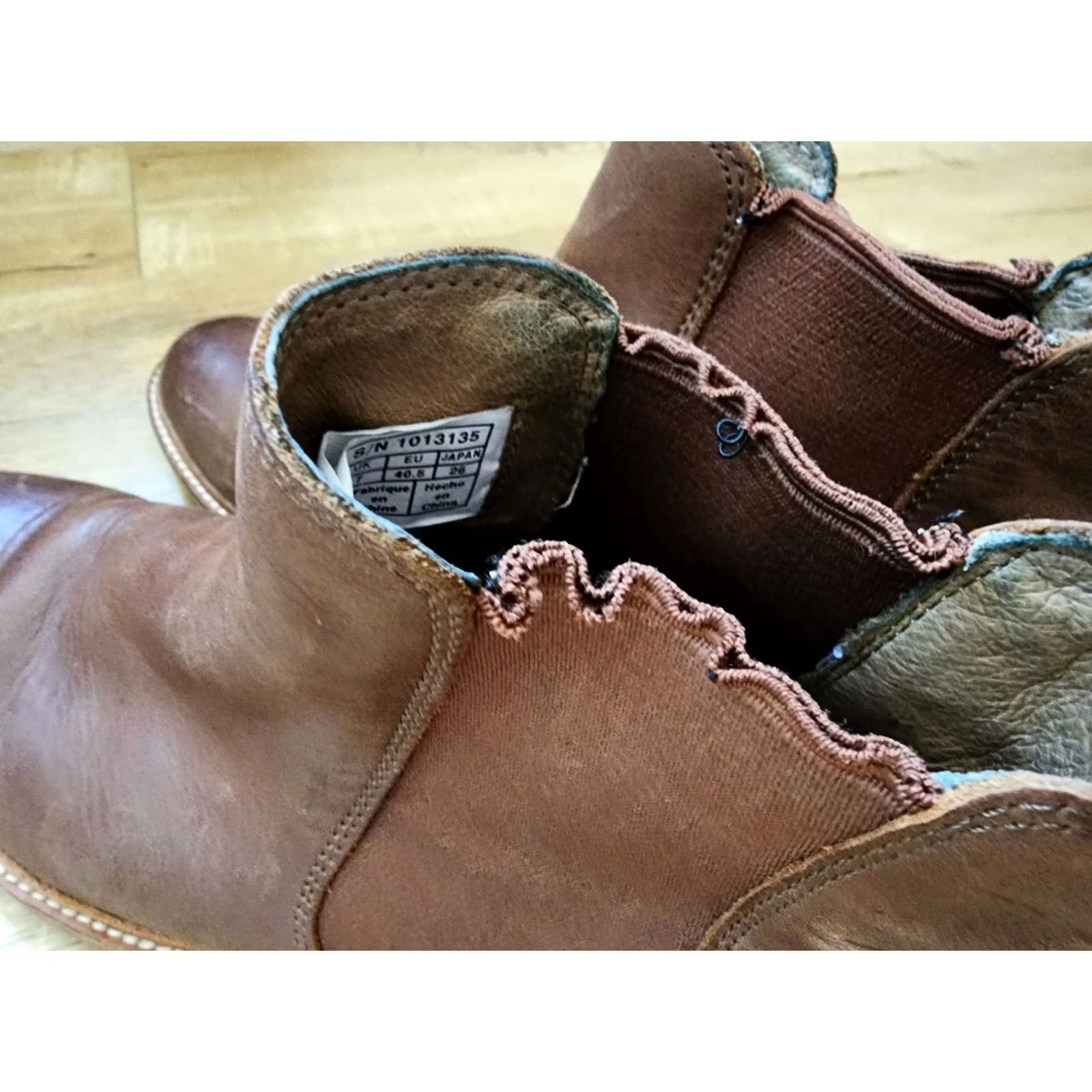 Ugg UGG Leif Chelsea Ankle Boot Men Leather Tan Brown Size 8 Boots Size US 7 / EU 40 - 8 Thumbnail