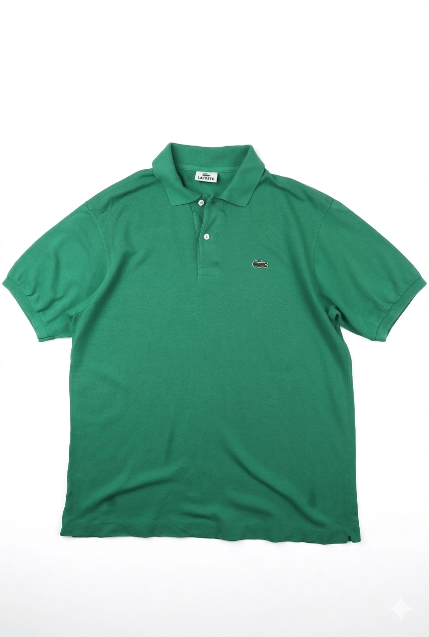 Lacoste Lacoste Green Short Sleeve Pique Polo Shirt Size L Size US L / EU 52-54 / 3 - 1 Thumbnail