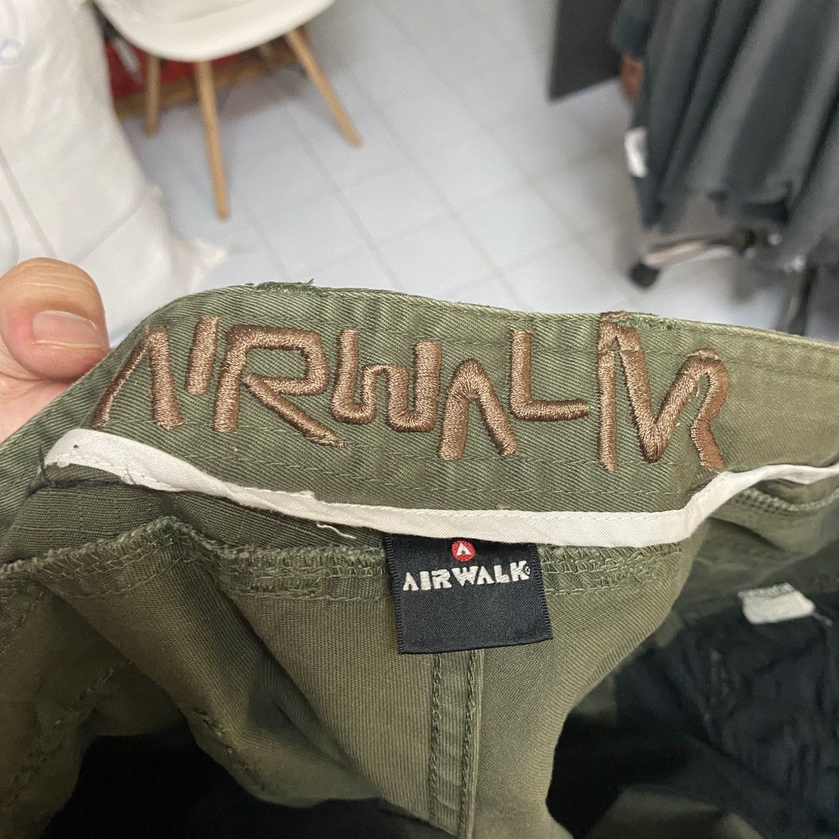 Airwalk DL Airwalk Green Cargo Multipocket Pants #C974 Size US 34 / EU 50 - 20 Thumbnail
