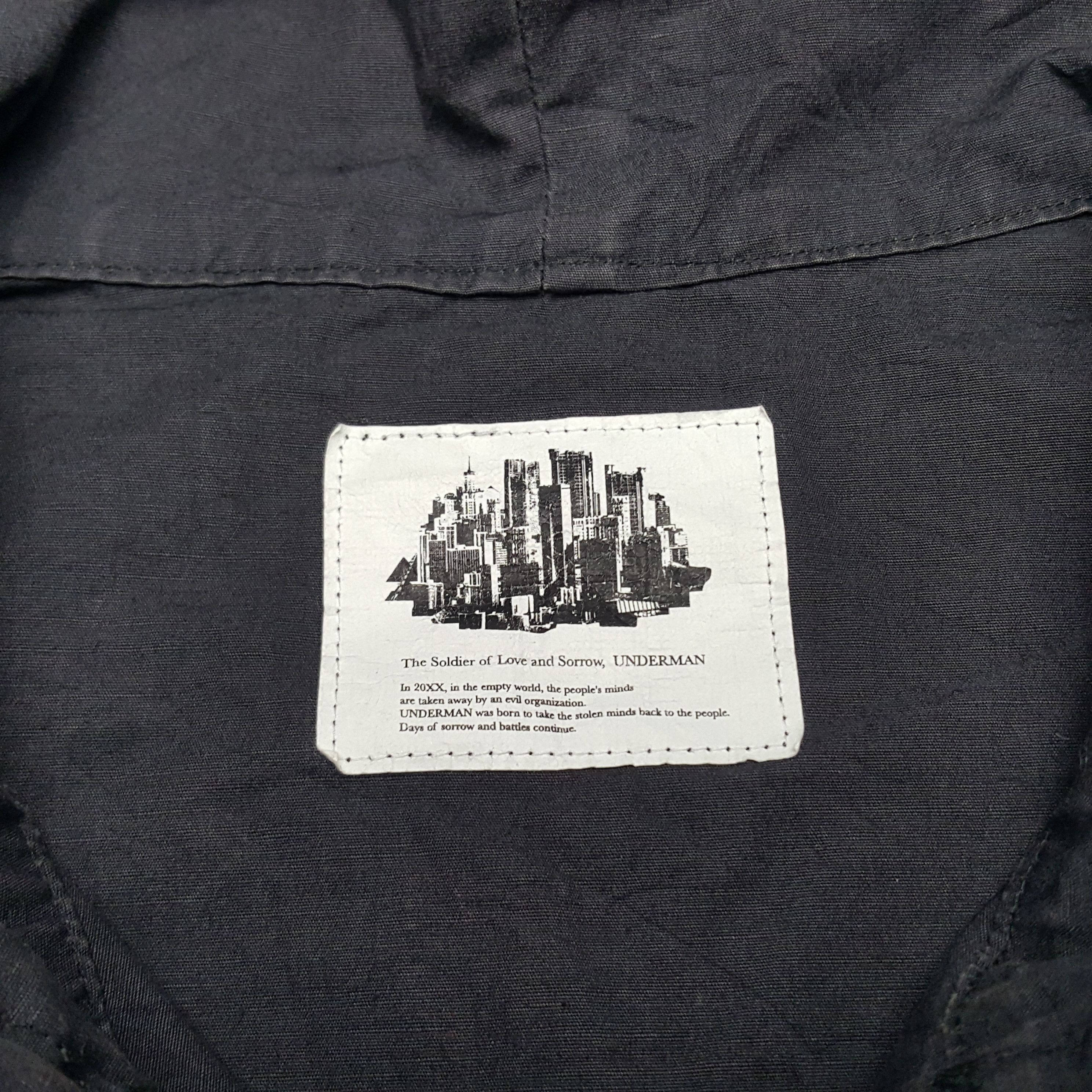 Japanese Brand × Undercover × Vintage Vintage Undercover Zipper Military Style Jacket Size US M / EU 48-50 / 2 - 5 Thumbnail