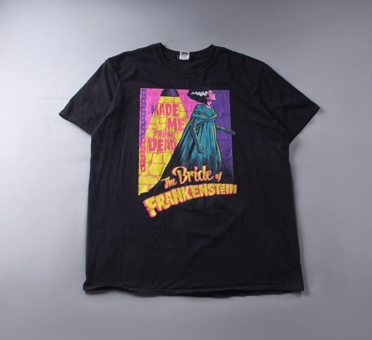 Expert Horror Frankenstein Vintage Horror T Shirt Tee Metal Black XL Size US XL / EU 56 / 4 - 1 Thumbnail