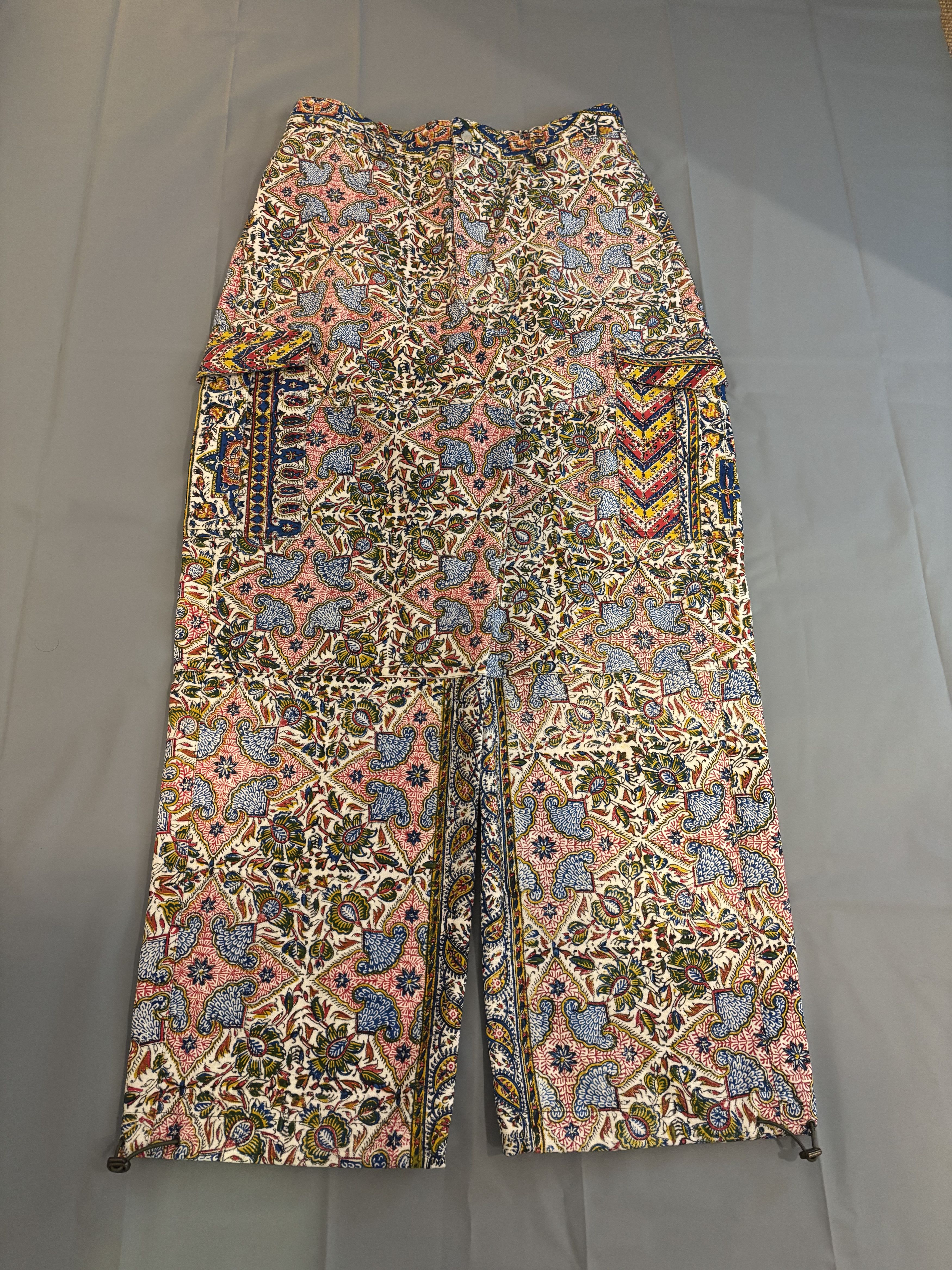 Paria Farzaneh Pantalon cargo à motifs Paria Farzaneh neuf avec étiquette Size US 32 / EU 48 - 3 Thumbnail