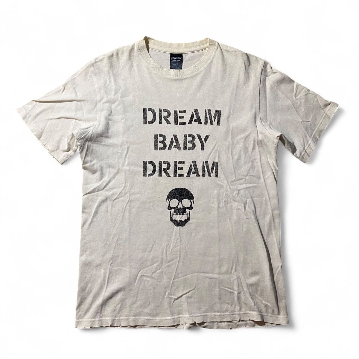 NUMBER (N)INE　04SS Dream Baby Dream Tシャツ NUMBER (N)INE(ナンバーナイン) 04SSドリーム期プリントTシャツ