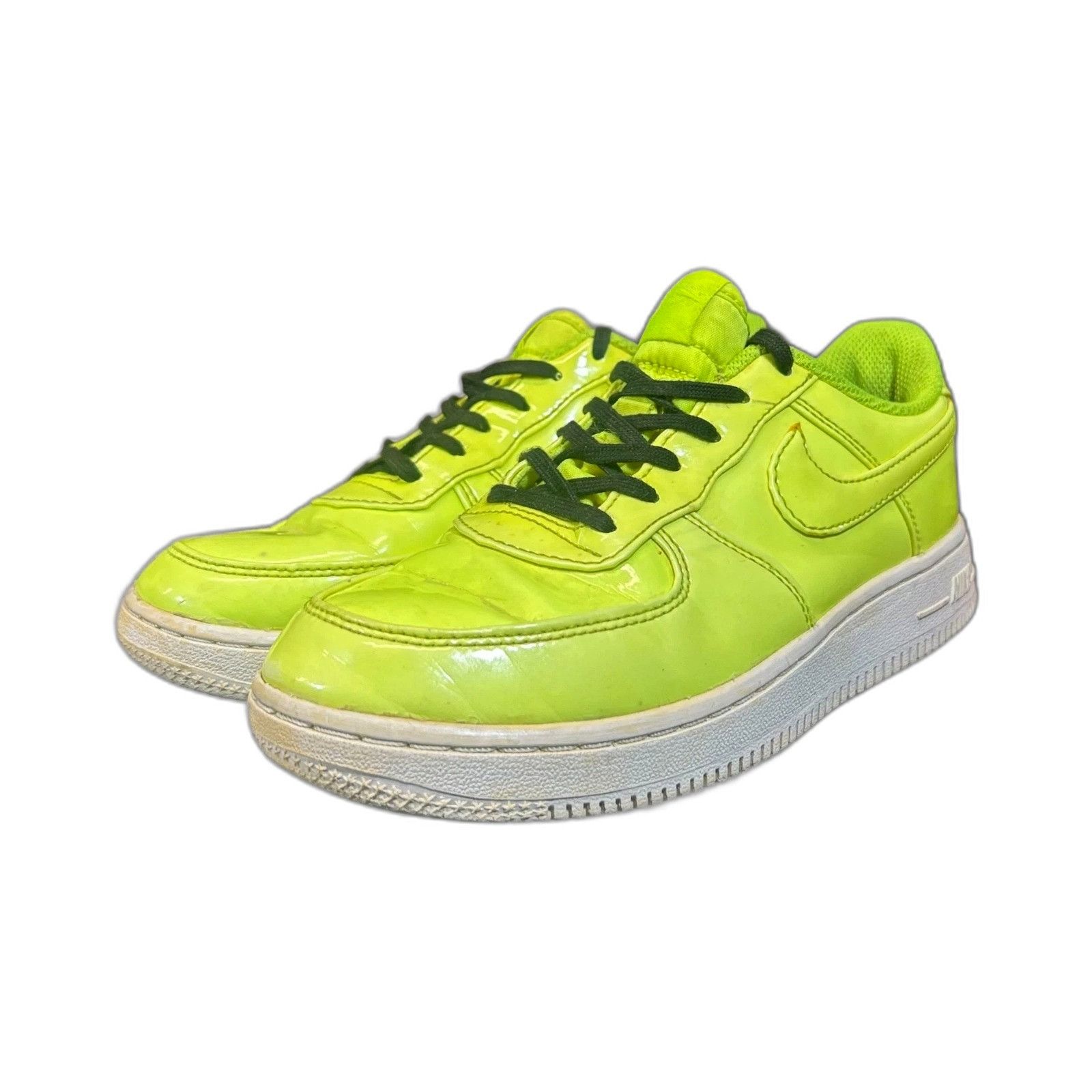 Nike 2018 Nike Air Force I 1 Low LV8 UV Volt PS Preschool AO2287- Size US XXS / EU 40 - 4 Thumbnail