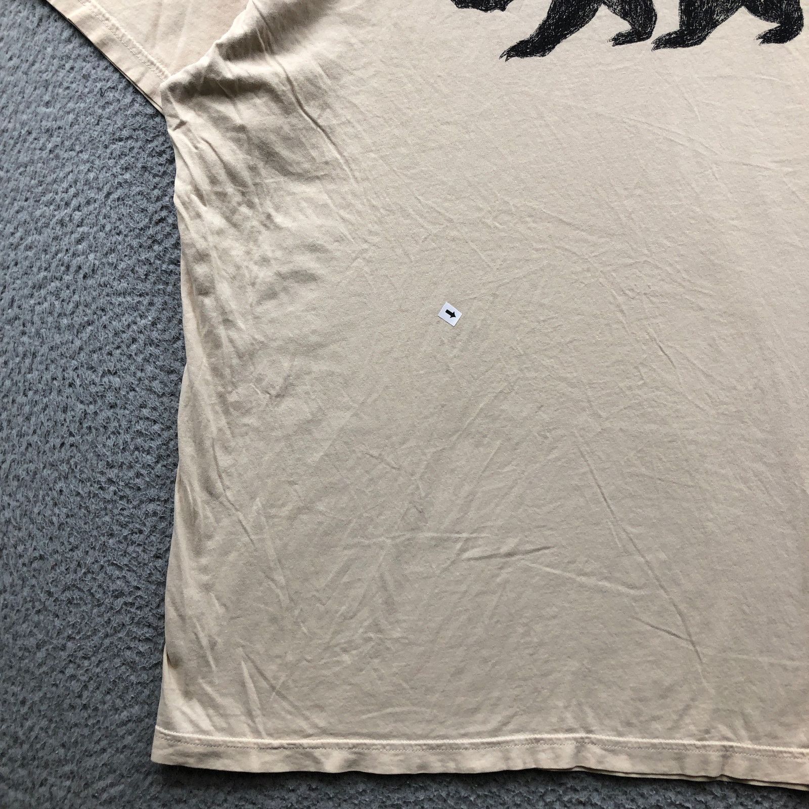 Patagonia Patagonia Fitz Roy Bear Cotton Slim Fit T-Shirt Mens XL Tan Size US XL / EU 56 / 4 - 4 Thumbnail