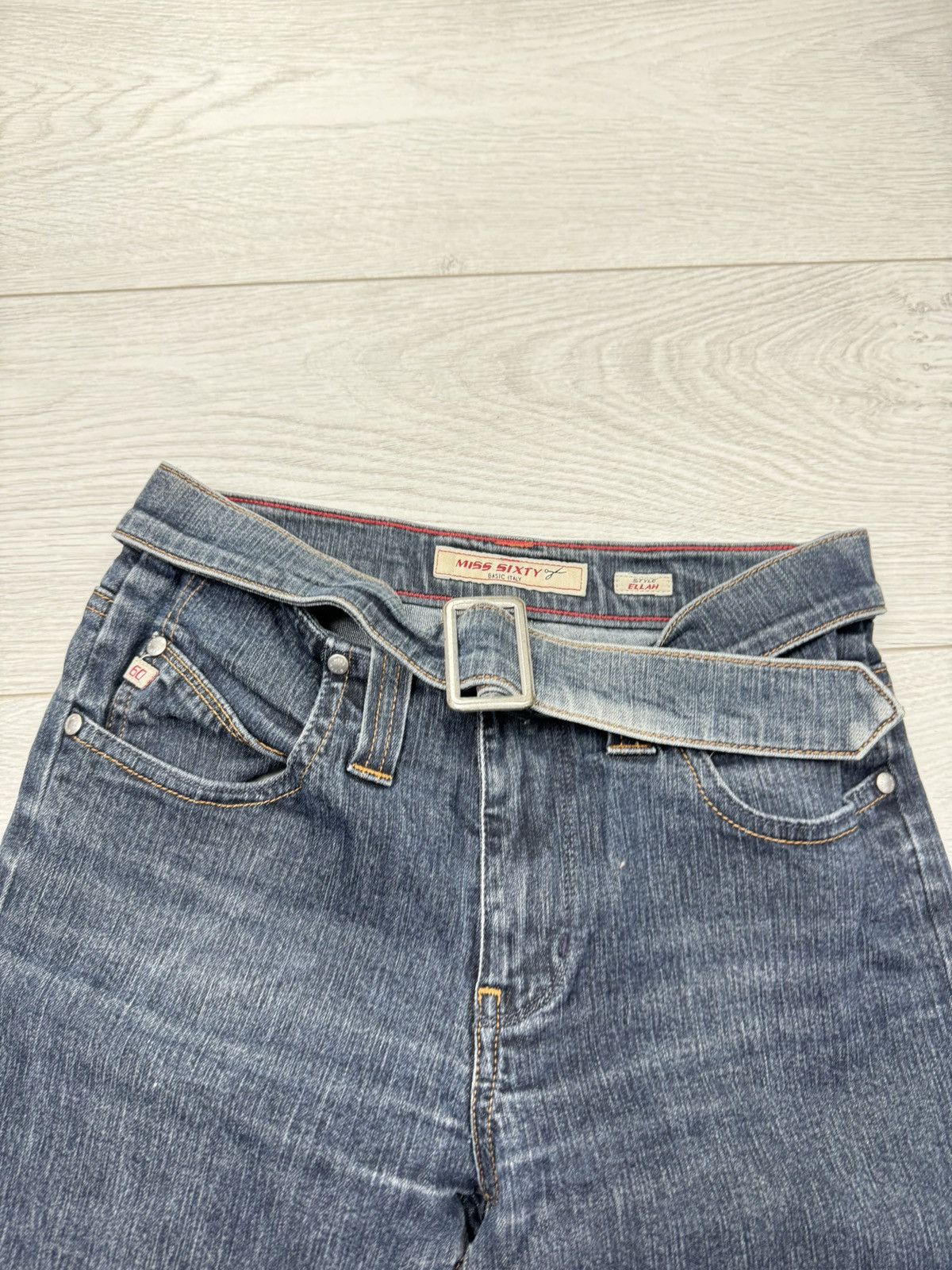 Miss Sixty × Vintage Y2K Miss Sixty Vintage Flared Nixie Jeans Size 25" / US 0 / IT 36 - 4 Thumbnail