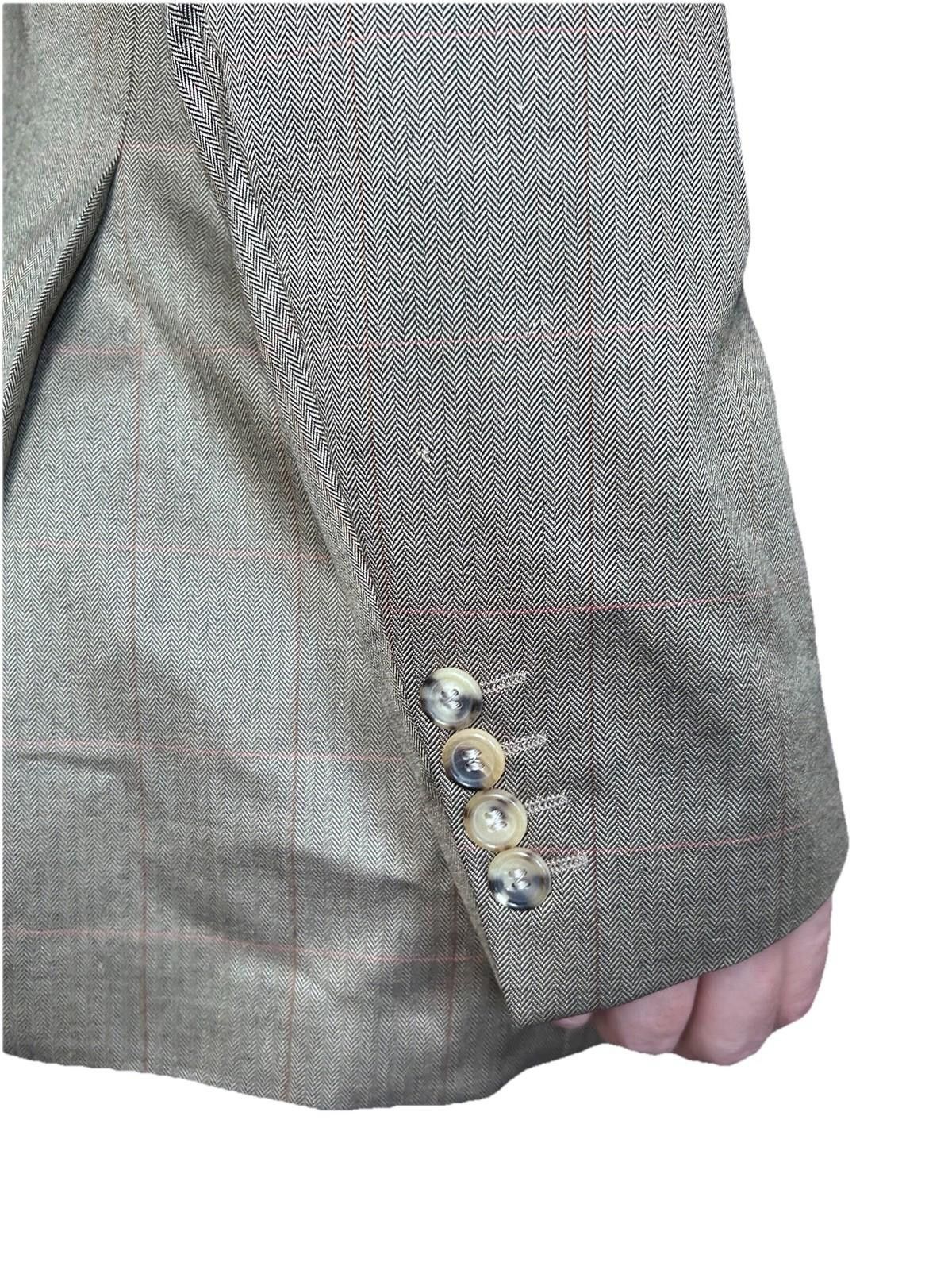 Hugo Boss Hugo Boss “Da Vinci” 42 Wool-silk Blazer Ethomas Green Size 42L - 3 Thumbnail