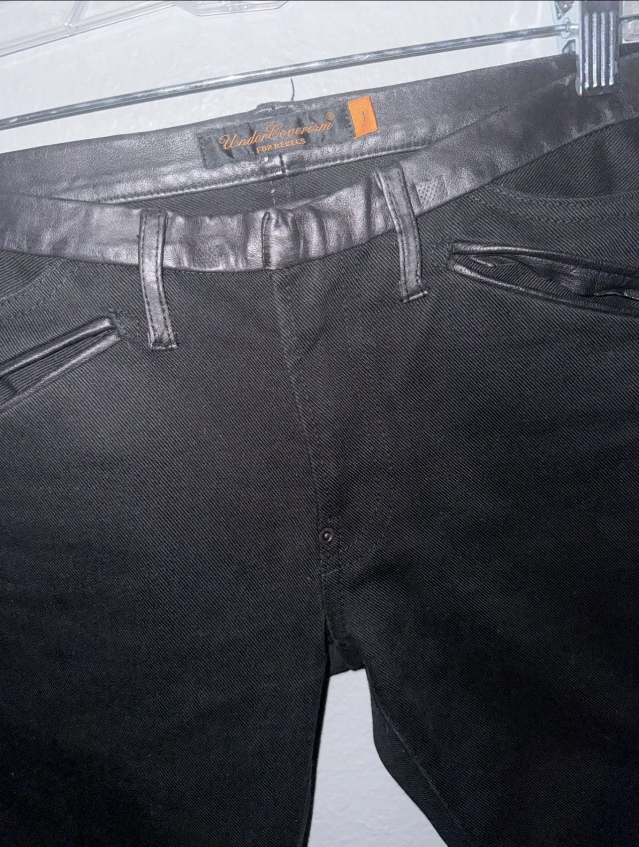 Undercover AW05 Undercover Black Cummerbund Denim sz 1 Size US 28 / EU 44 - 3 Thumbnail