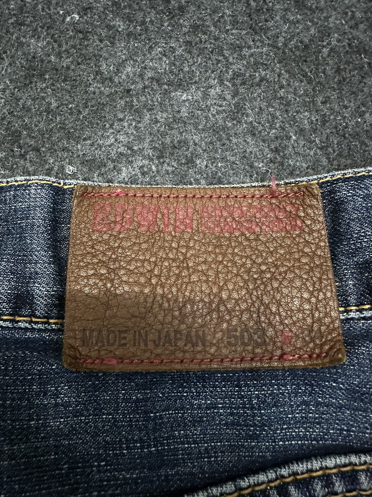 Edwin × Hysteric Glamour × If Six Was Nine Vintage Edwin 503 Japan Faded Washed Denim Size 34 F45 Size US 34 / EU 50 - 11 Thumbnail