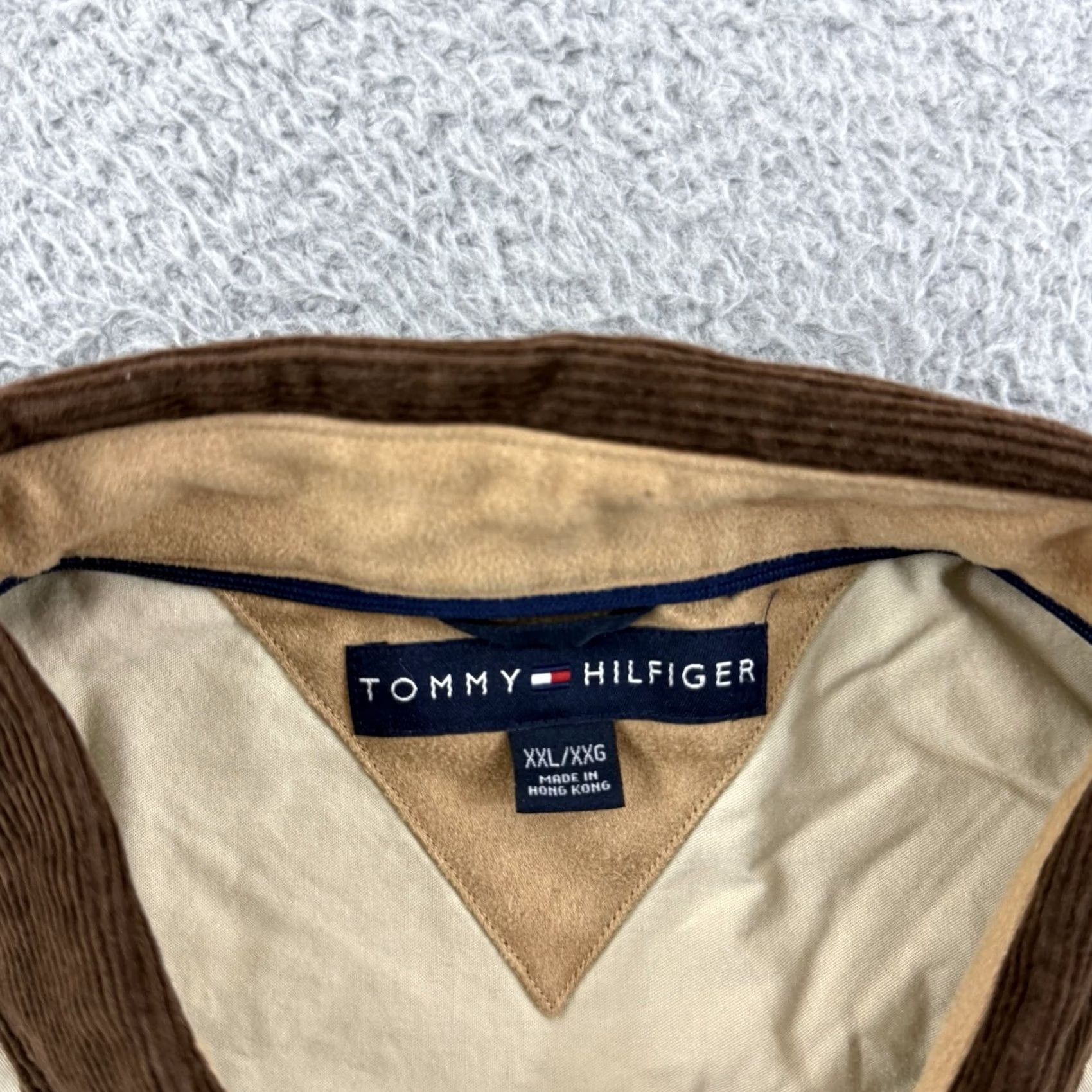 Tommy Hilfiger VINTAGE Tommy Hilfiger Shirt Mens 2XL Expedition Patrol Ranger Long Sleeve Y2K Beige Cotton Blend Button-Up Size US XXL / EU 58 / 5 - 7 Thumbnail