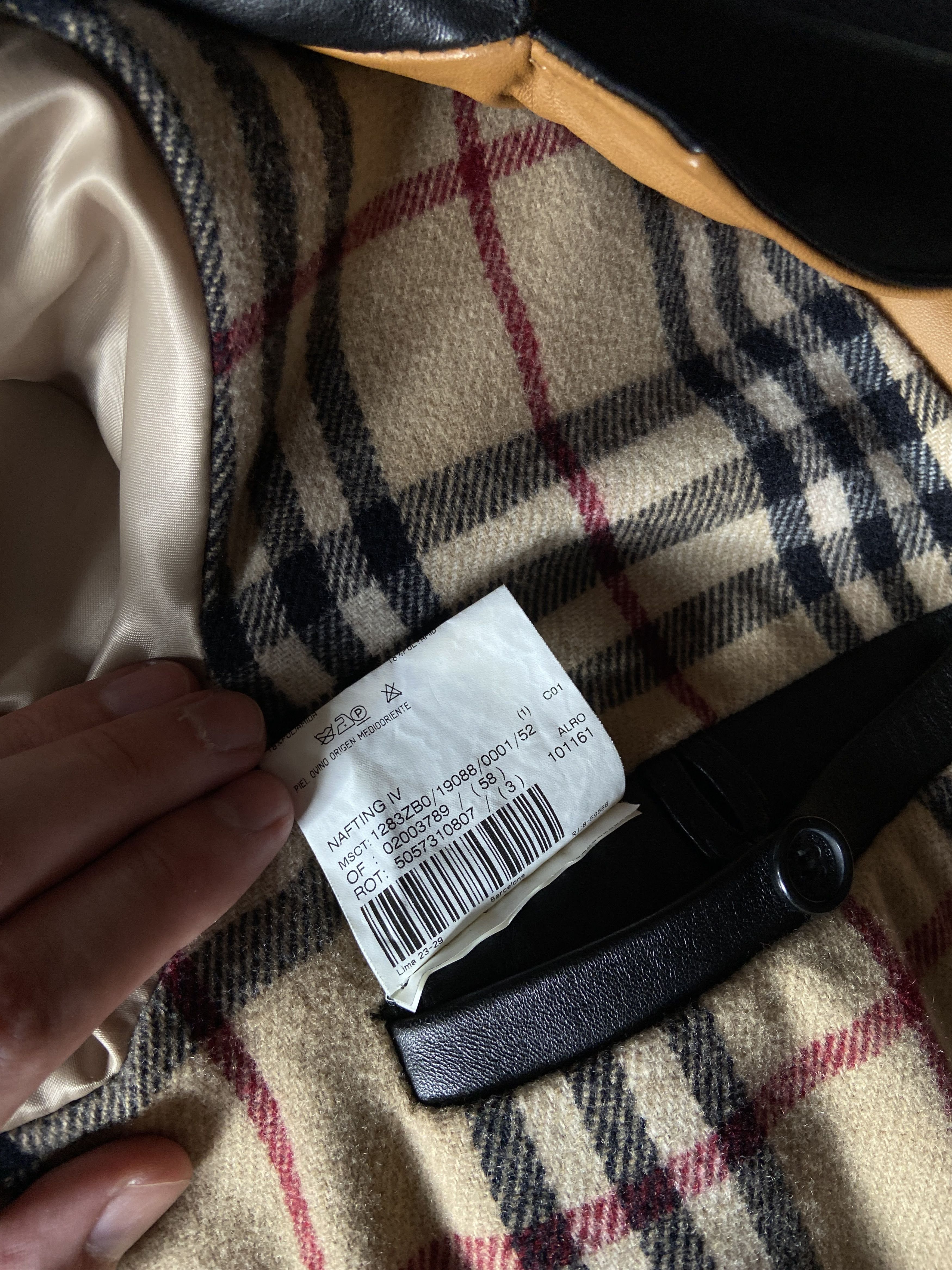 Burberry Burberry London - Lambskin Leather Trench Coat Size US L / EU 52-54 / 3 - 11 Thumbnail