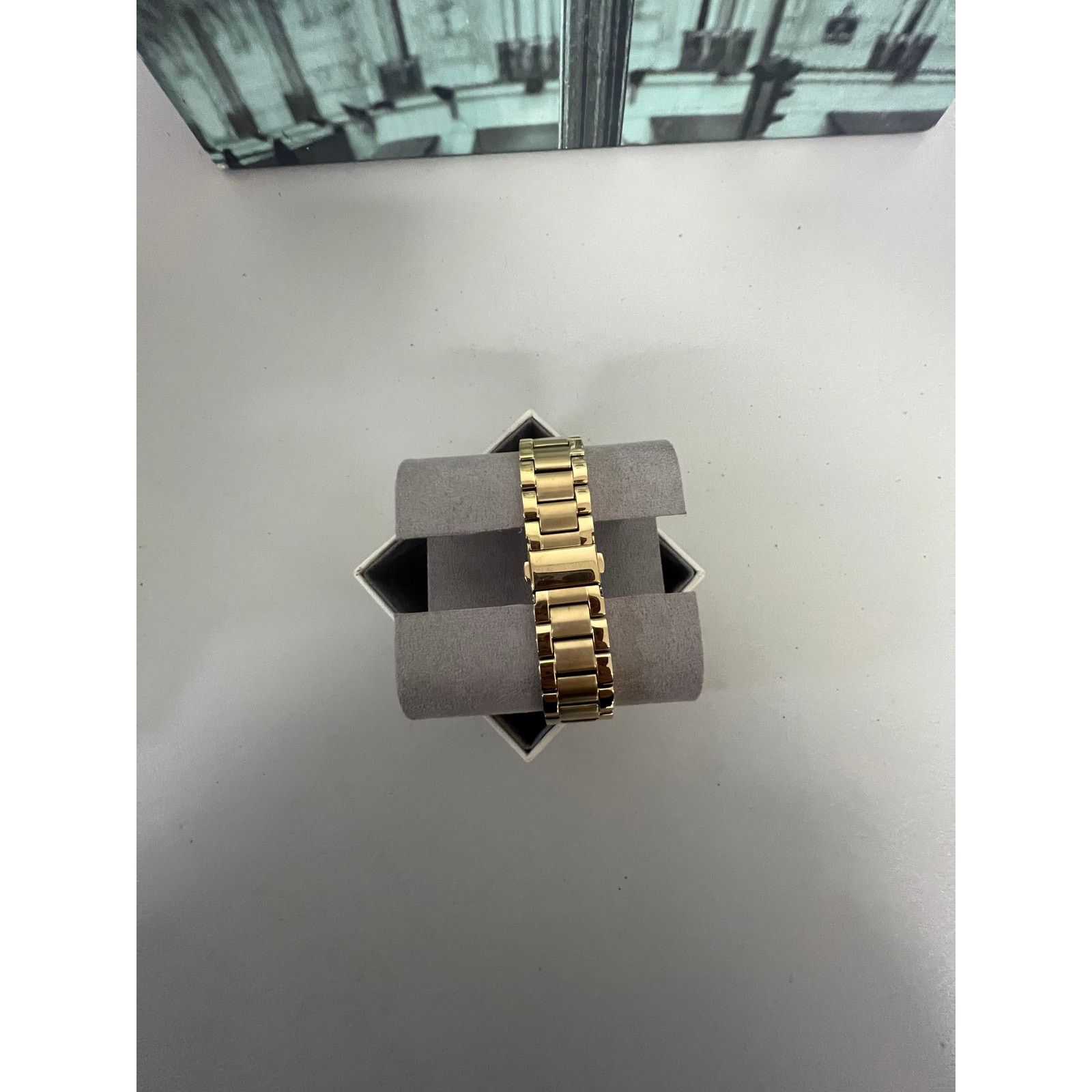 Michael Kors Michael Kors MK6795 Oversized Layton Gold-Tone Watch Size ONE SIZE - 3 Thumbnail