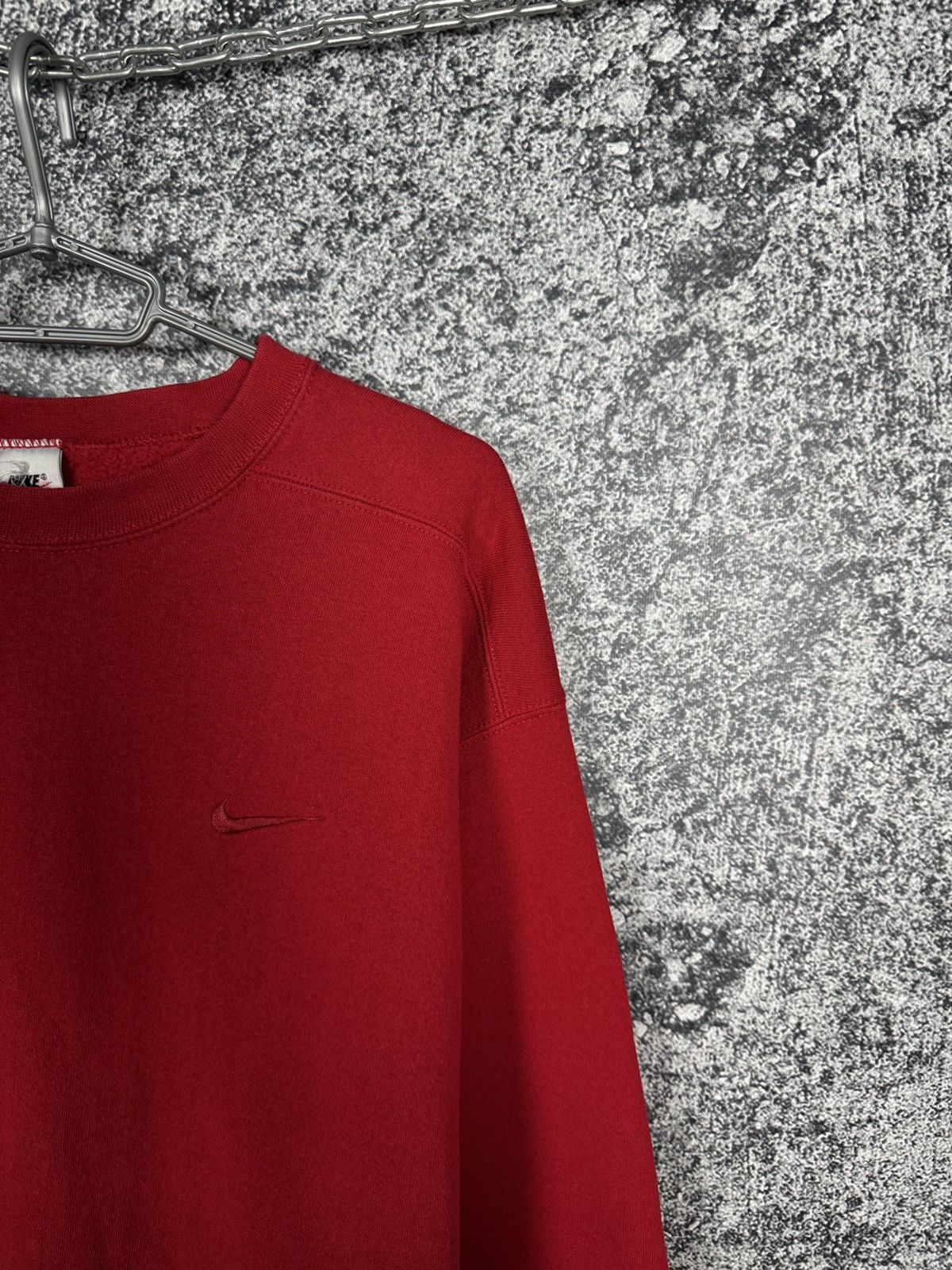 Nike Nike Vintage 90s Sweatshirt Pullover Swoosh Made in USA Sz L Size US L / EU 52-54 / 3 - 2 Thumbnail