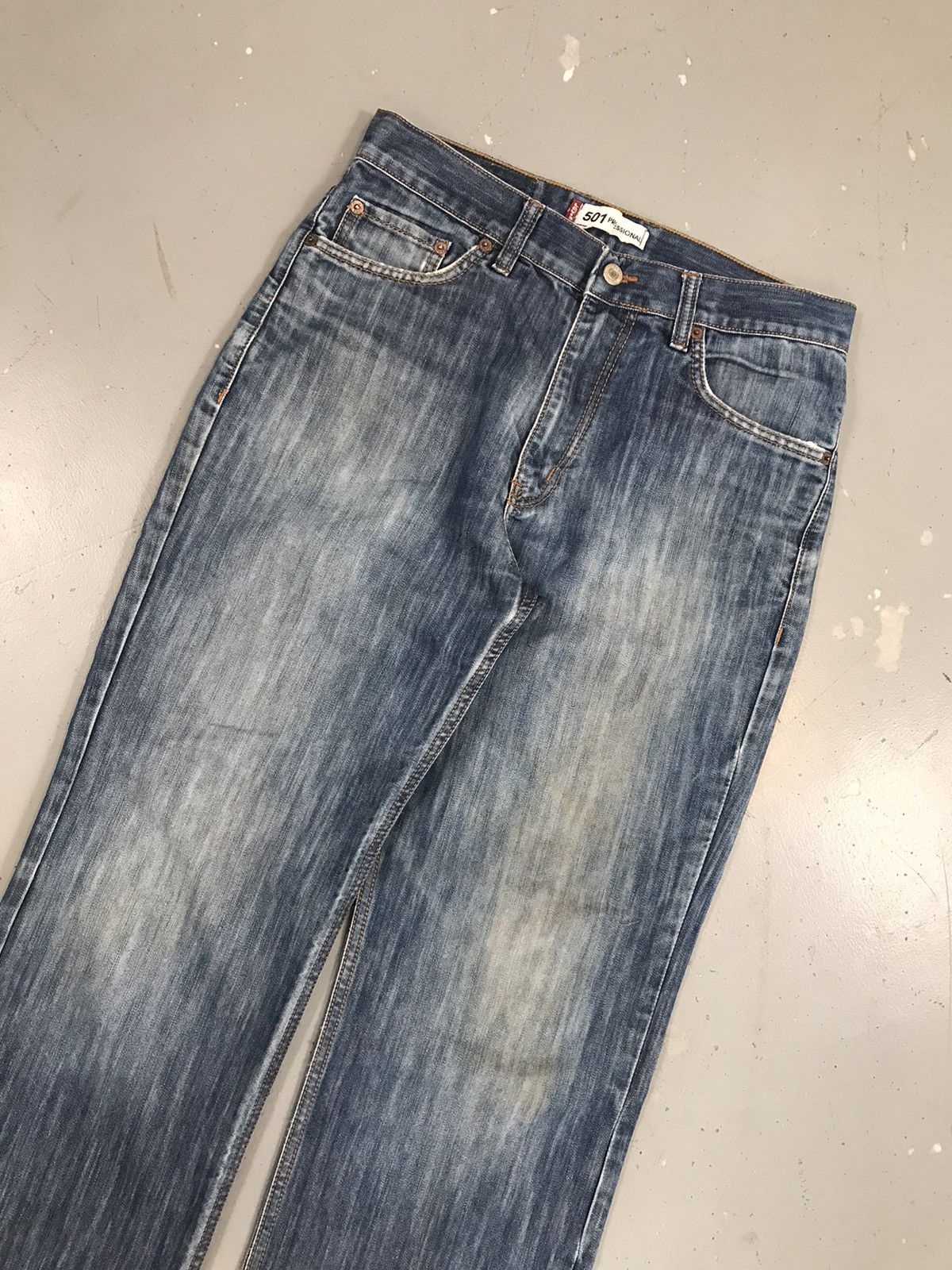 Levi's × Vintage Vintage Levi’s Strauss & co. Red tab 501 professional denim Size US 32 / EU 48 - 5 Thumbnail