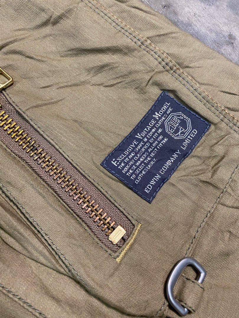 Beauty Beast × Hysteric Glamour × PPFM Edwin japanese cargo pants Size US 33 - 3 Thumbnail