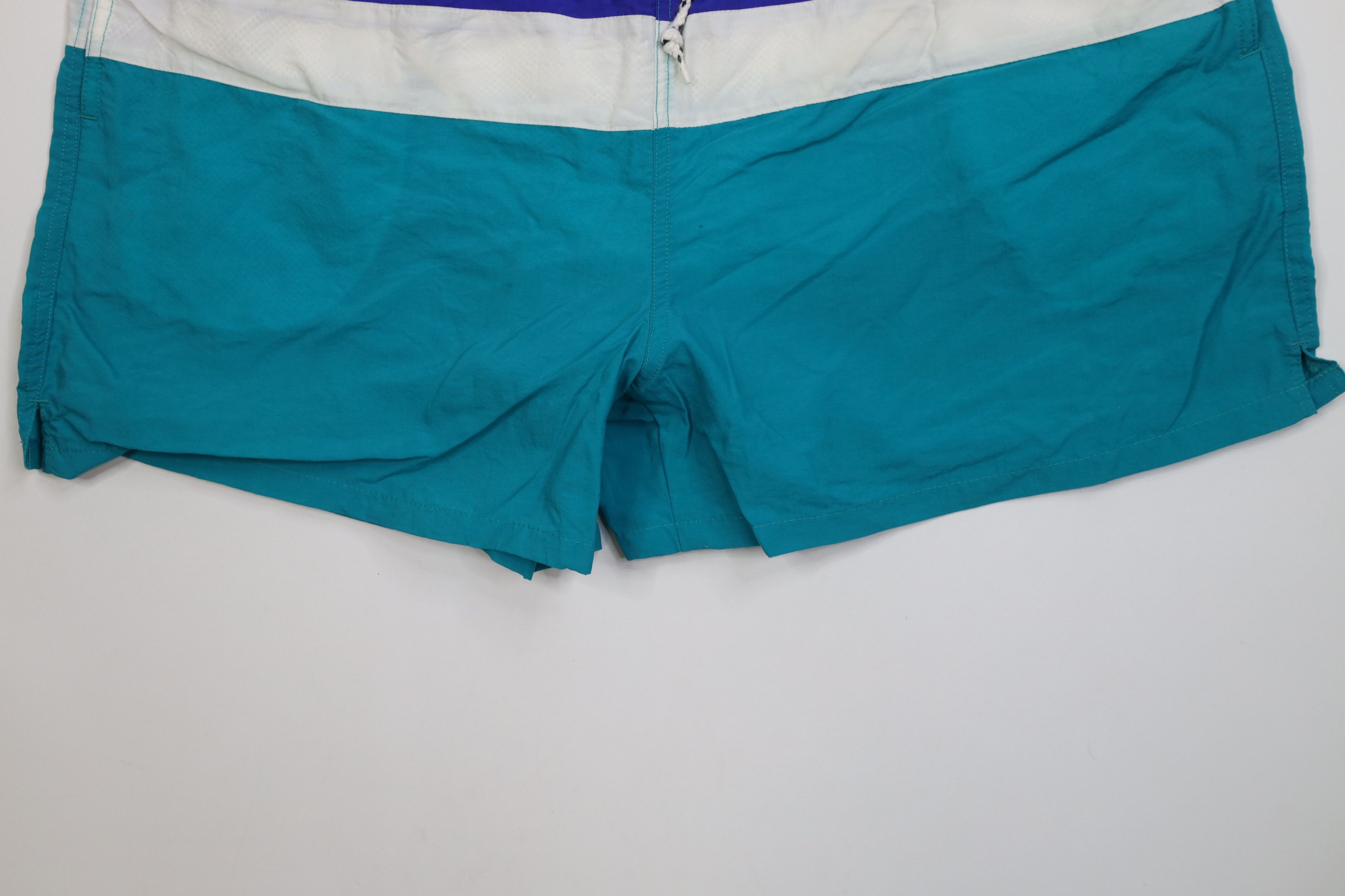 Vintage Vintage 90s Streetwear Lined Above Knee Shorts Swim Trunks Size US 36 / EU 52 - 4 Thumbnail