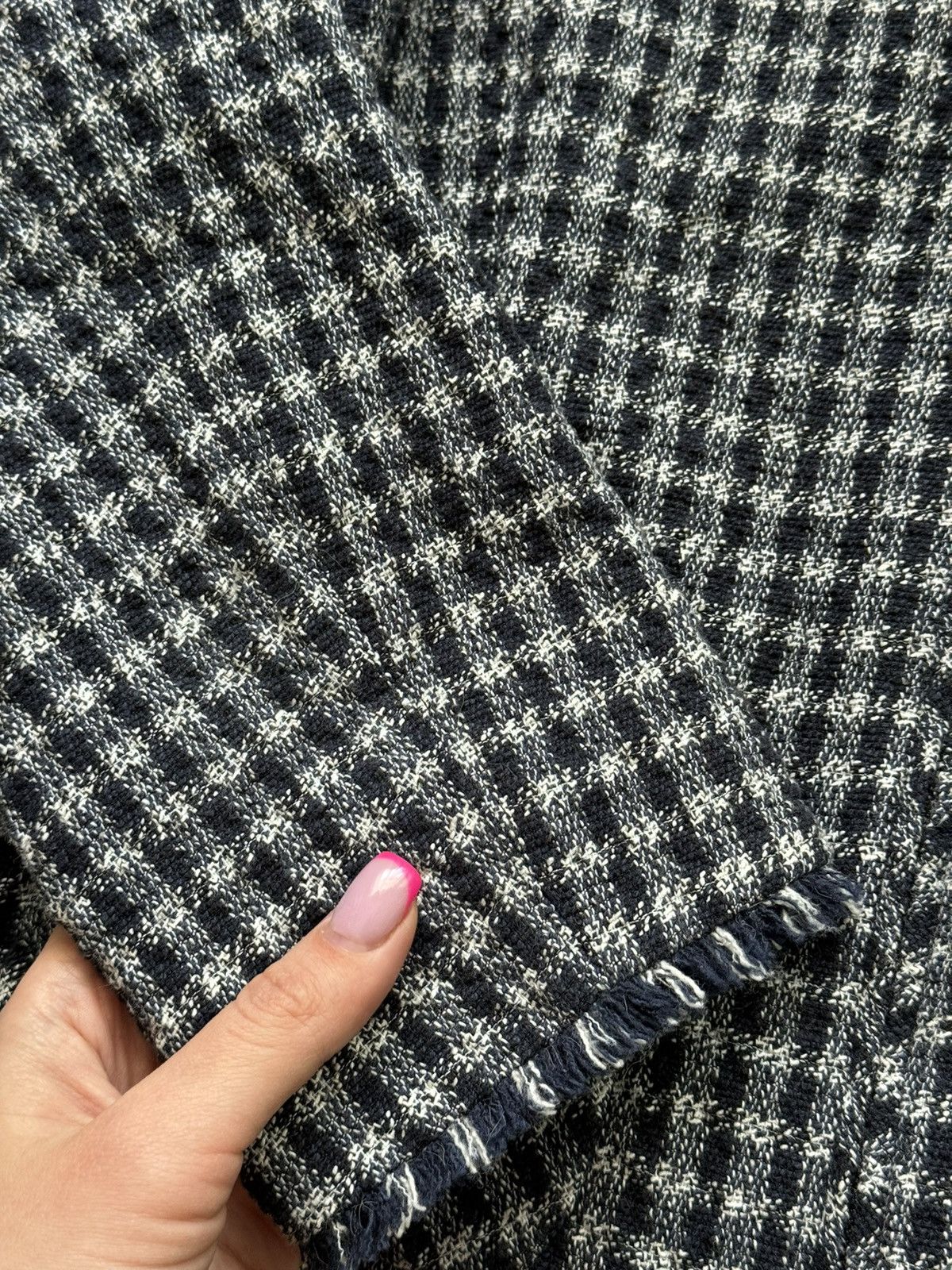 Designer × Max Mara × Weekend Max Mara Max Mara Weekend tweed blazer jacket Size L / US 10 / IT 46 - 4 Thumbnail