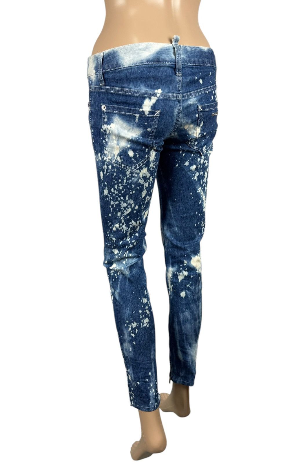Dsquared2 Dsquared2 Skinny Jeans Ankle Zip Crop Women size 40 Size 27" / US 4 / IT 40 - 5 Thumbnail
