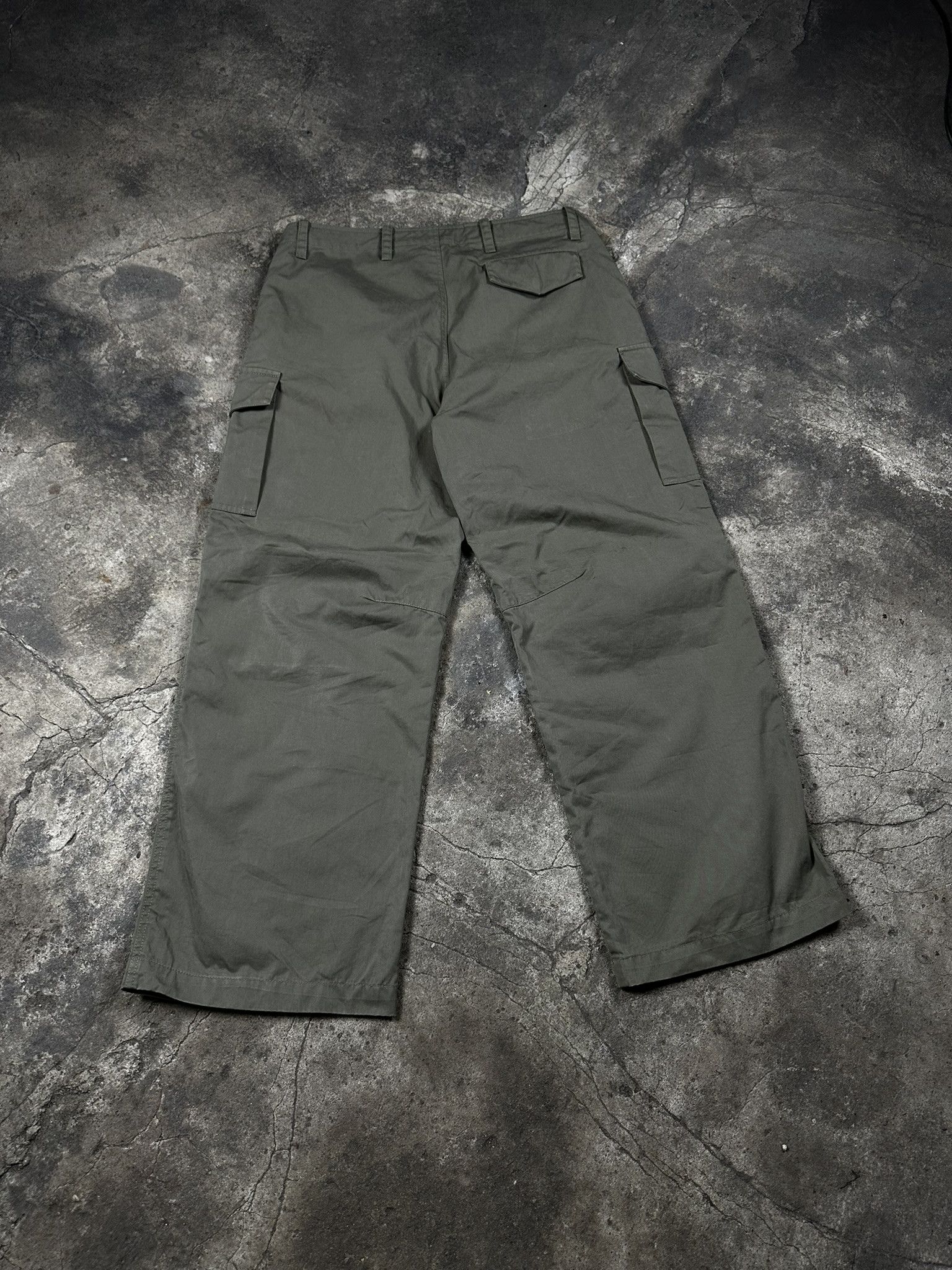 Our Legacy Our Legacy Parachute Cargo Baggy Oversized Pants Khaki Size US 32 / EU 48 - 3 Thumbnail