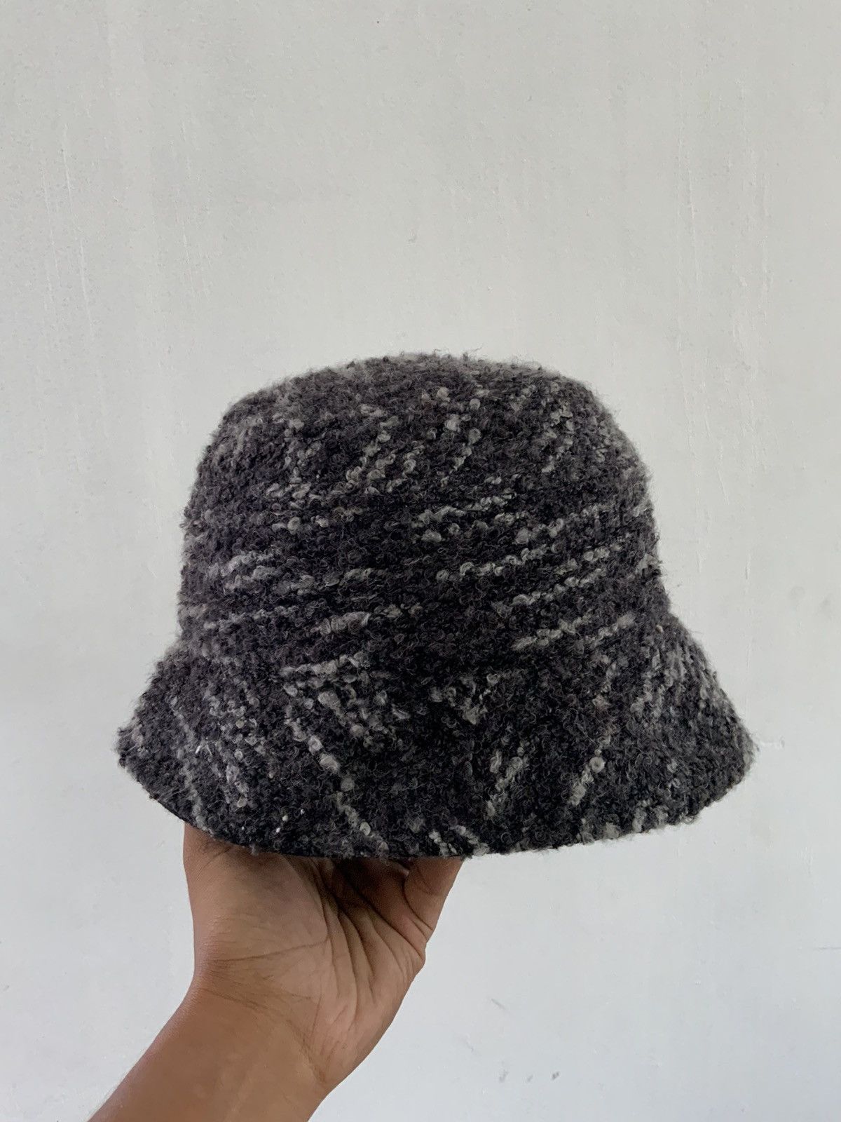Japanese Brand Mohair Fur Bucket Hat Size ONE SIZE - 4 Thumbnail