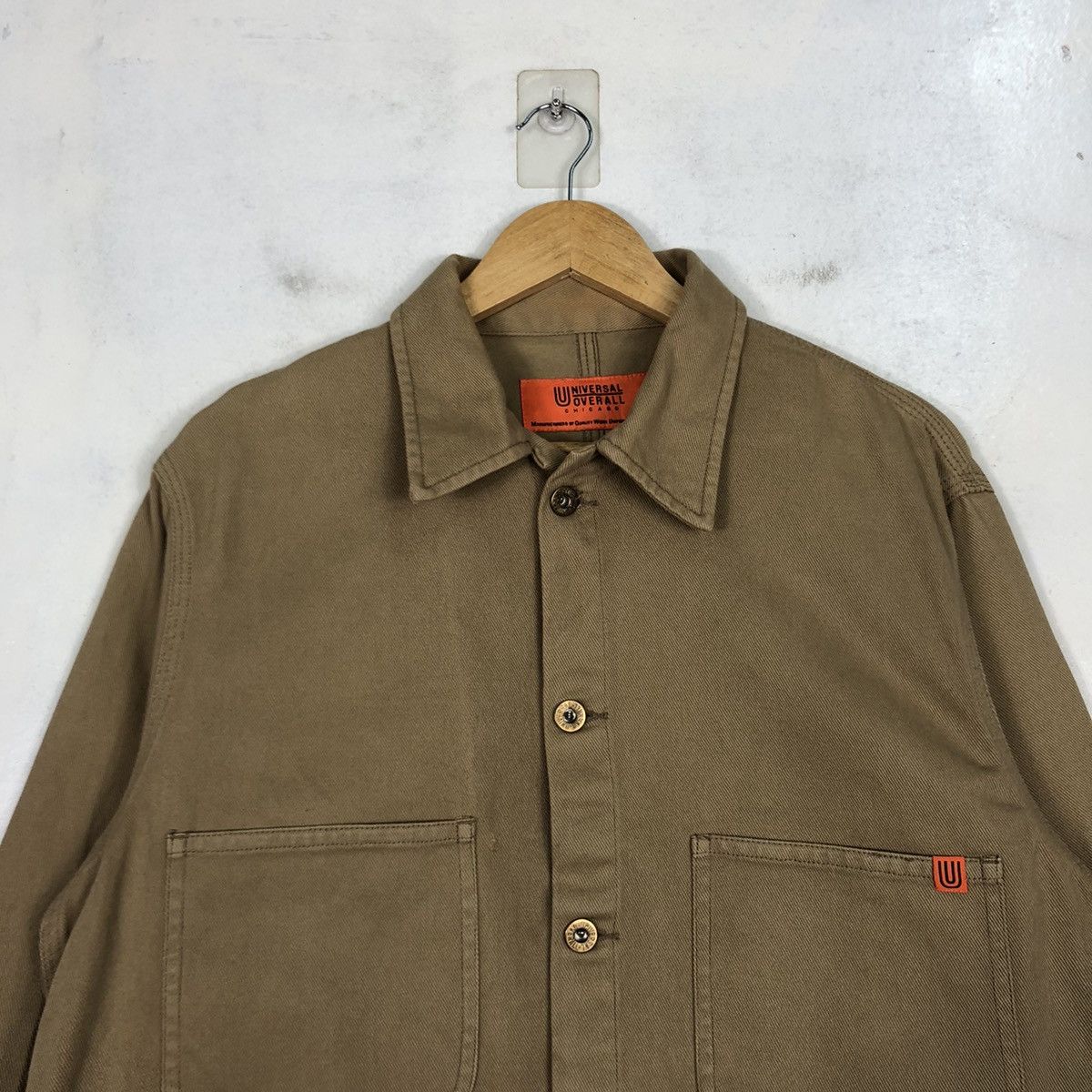Universal Overall Chicago × Universal Works × Vintage 🧡SET OFFER🧡Vintage Universal Chicago Workers Jacket Size US M / EU 48-50 / 2 - 2 Thumbnail