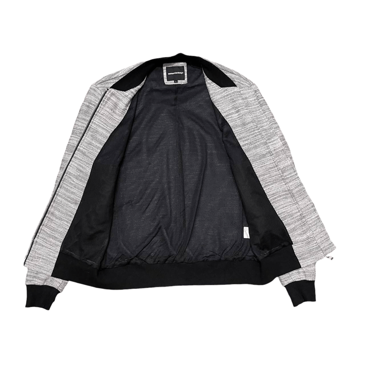 semanticdesign Vintage Semantic Design Bomber Jacket Size US L / EU 52-54 / 3 - 7 Thumbnail