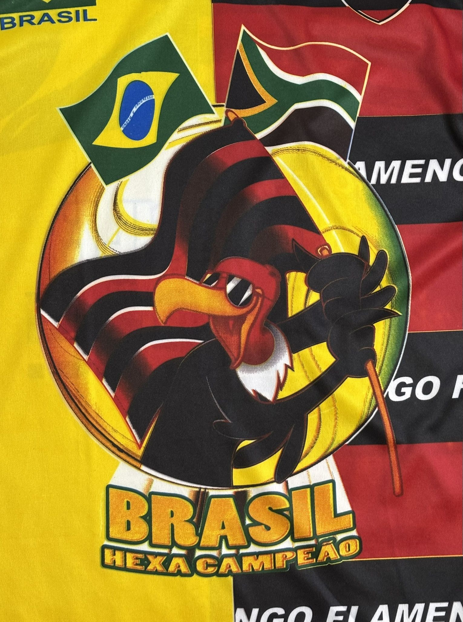 Vintage CR Flamengo Brazil Football Jersey Size M Size US M / EU 48-50 / 2 - 6 Thumbnail