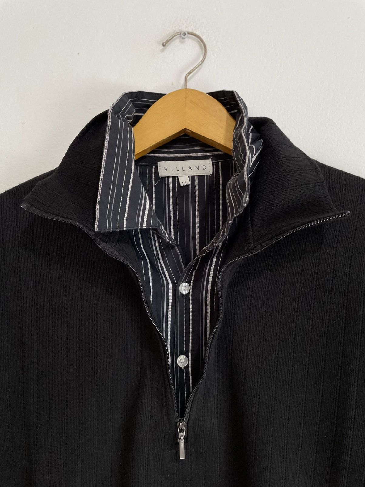 If Six Was Nine × Japanese Brand × Le Grande Bleu (L.G.B.) Villand Japan Gothic Western Double layer longsleeve Size US L / EU 52-54 / 3 - 3 Thumbnail