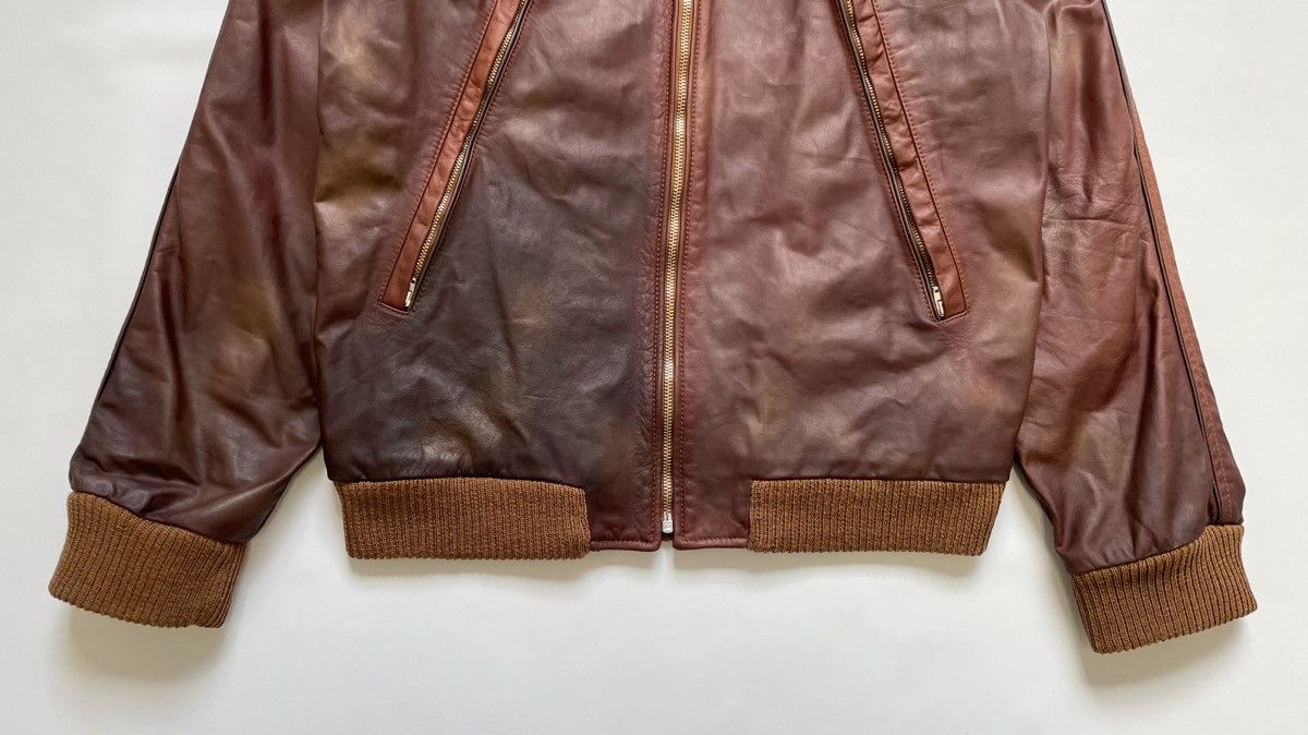 Maison Margiela S/S 04 ‘Five Zip’ Leather Bomber Jacket Size US M / EU 48-50 / 2 - 13 Thumbnail