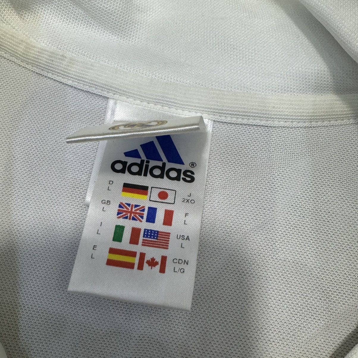 Adidas Real Madrid 02/03 CL home shirt #6 I.Helguera Size US L / EU 52-54 / 3 - 12 Thumbnail
