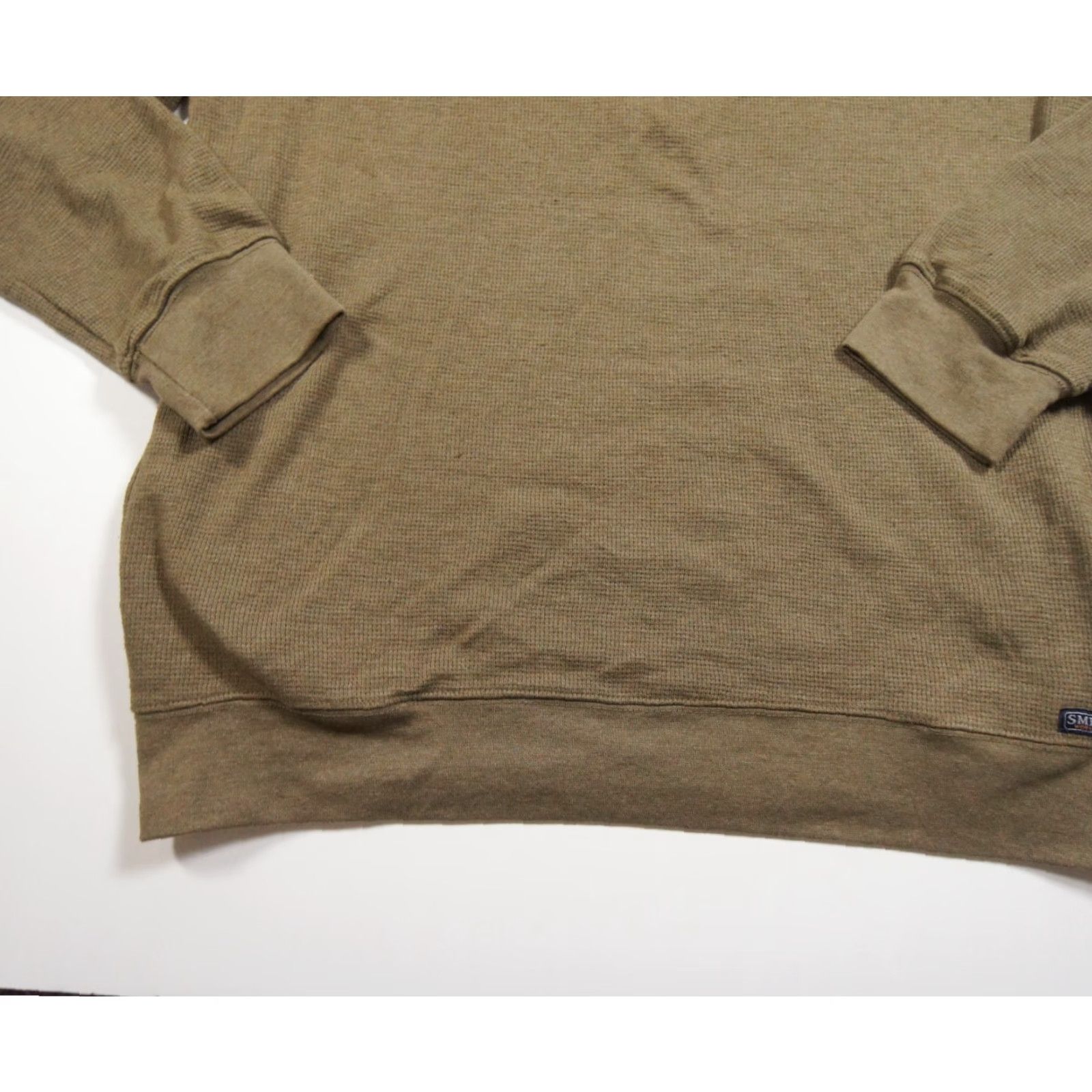 Vintage Smiths Workwear Sweater Mens Medium Green 1/4 Zip Pullover Mock Neck Shirt Size US M / EU 48-50 / 2 - 4 Thumbnail