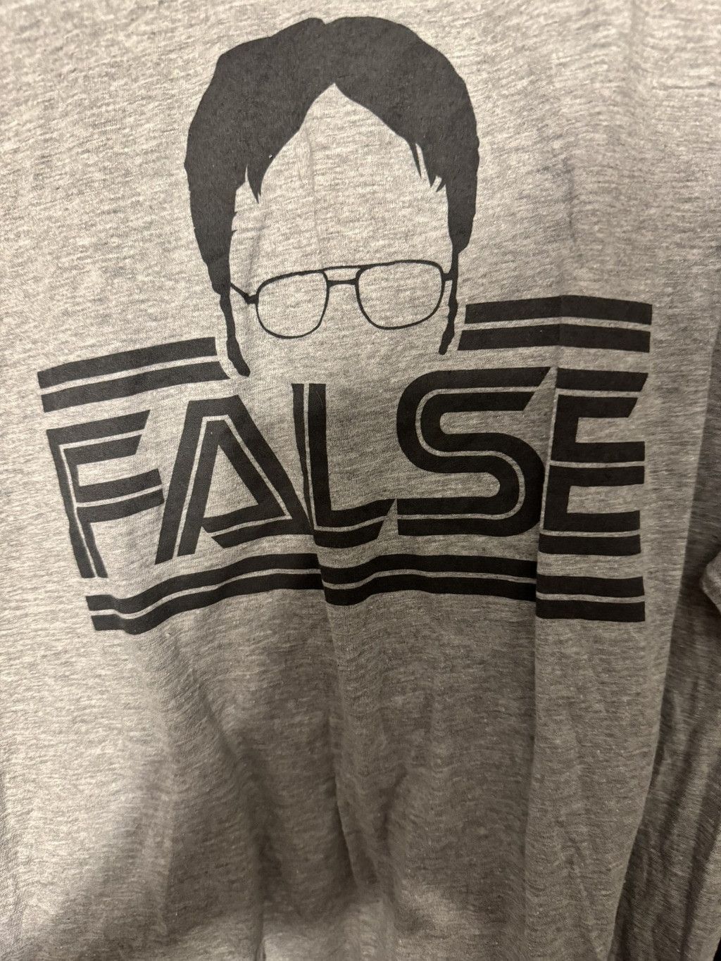 The Unbranded Brand The Office Dwight Schrute T Shirt Gray Men's Size L Size US L / EU 52-54 / 3 - 3 Thumbnail