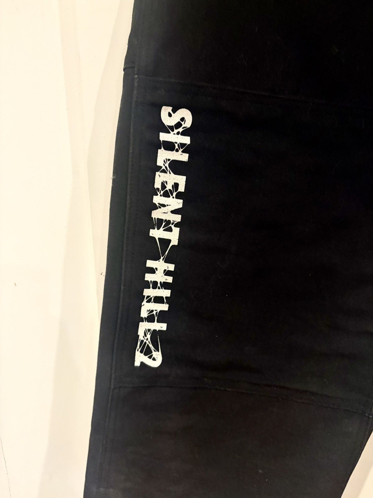 Online Ceramics Online Ceramics X Silent Hill 2 Double Knee Black Work Pants Size US 34 / EU 50 - 3 Thumbnail