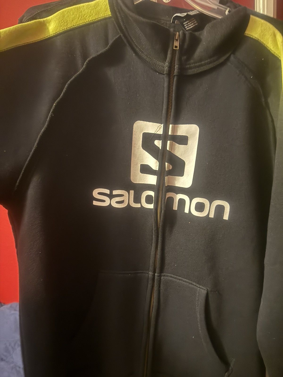 Salomon Vintage Salomon XL Lightweight Zipup! Size US XL / EU 56 / 4 - 2 Thumbnail